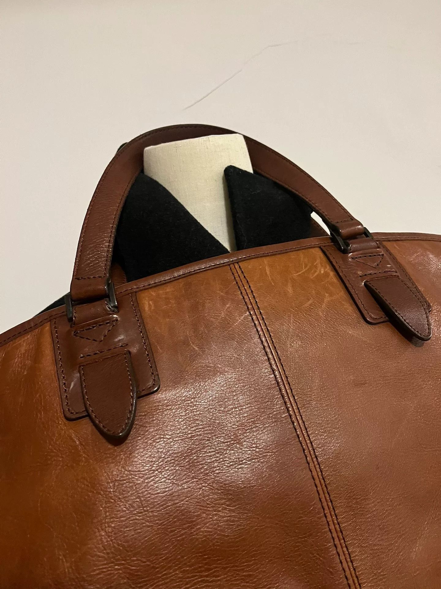 Yohji Yamamoto Yohji Yamamoto Brown Tote Bag Size ONE SIZE - 8 Thumbnail