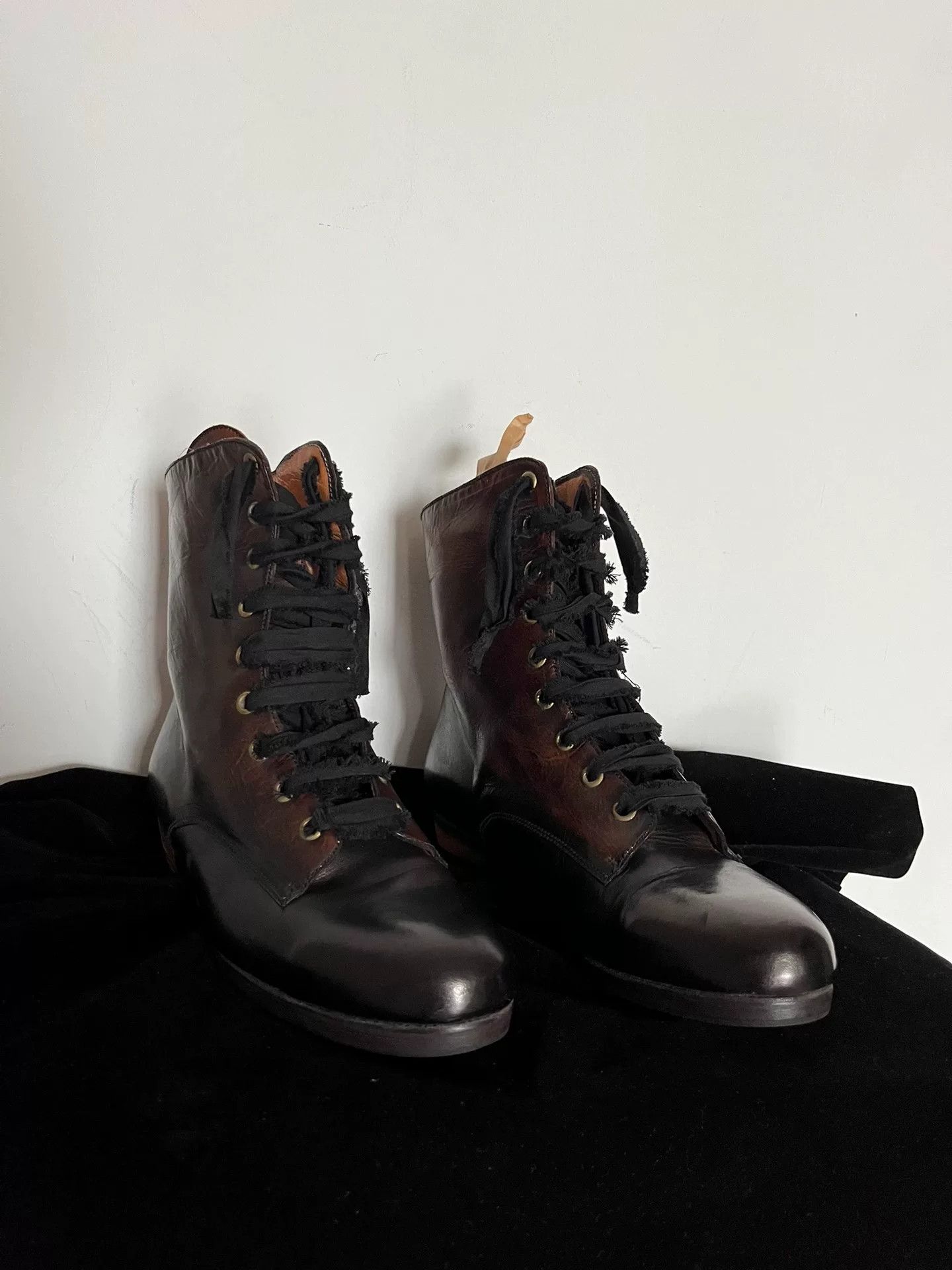 munoz vrandecic Munoz Vrandecic Handmade Leather Shoes 37 Size US 6 / IT 36 - 2 Thumbnail