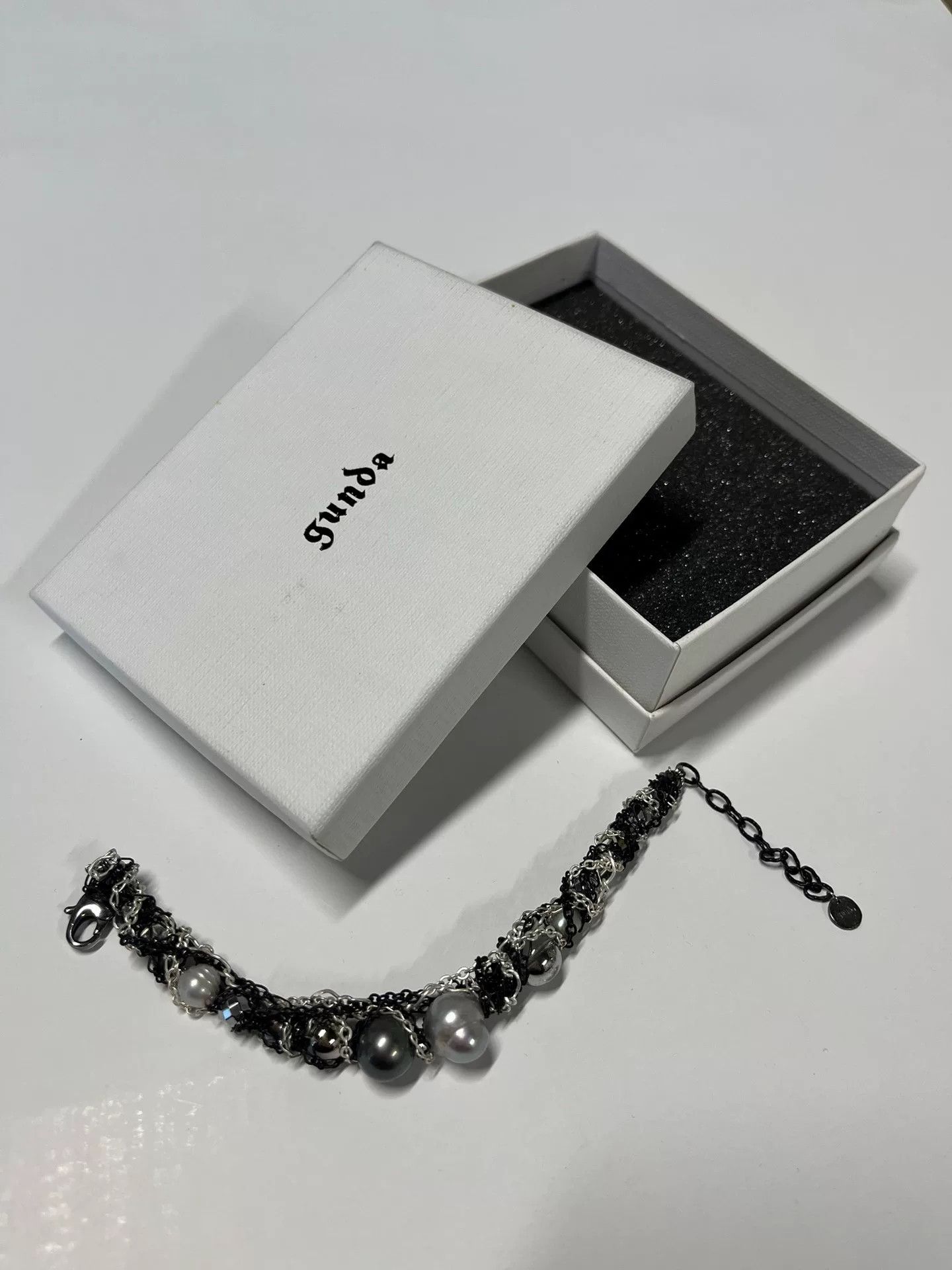 Gunda Gunda Irregular Pearl Chain Bracelet Size ONE SIZE - 3 Thumbnail