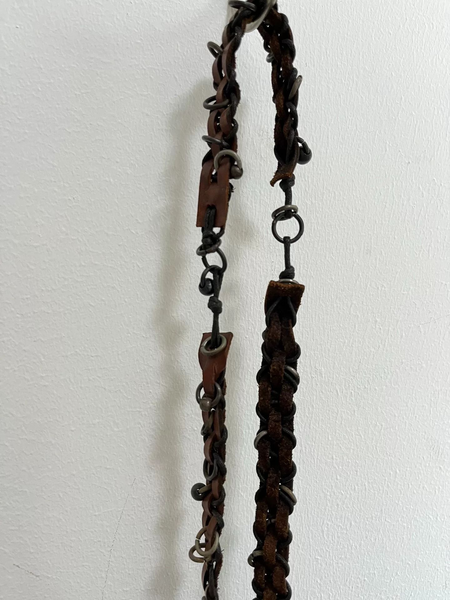 Share Spirit Homme Share Spirit Leather Cord Chain Necklace Size ONE SIZE - 2 Thumbnail