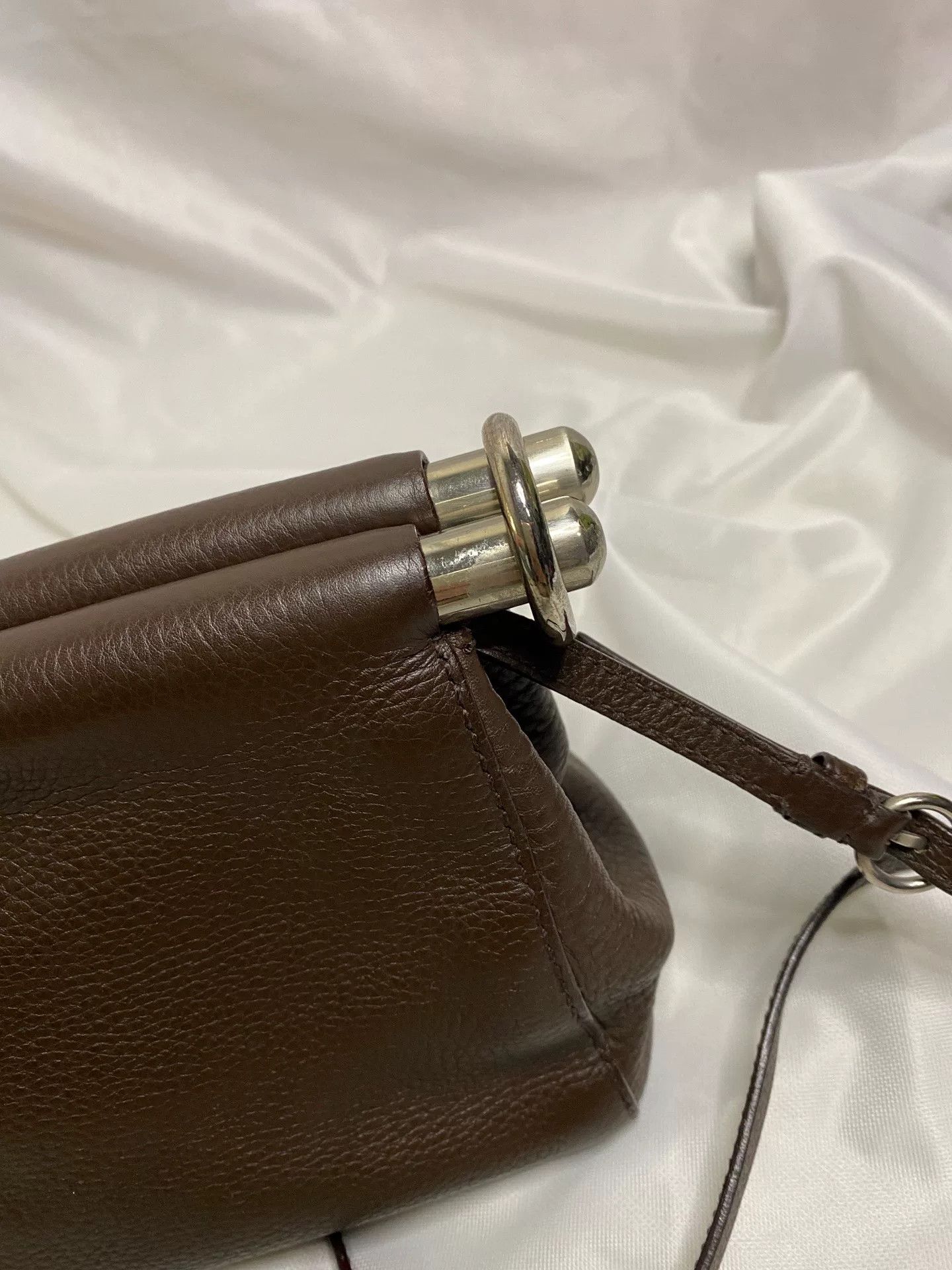 Prada Prada 2003 Runway Silver Handle 2way Bag Size ONE SIZE - 5 Thumbnail