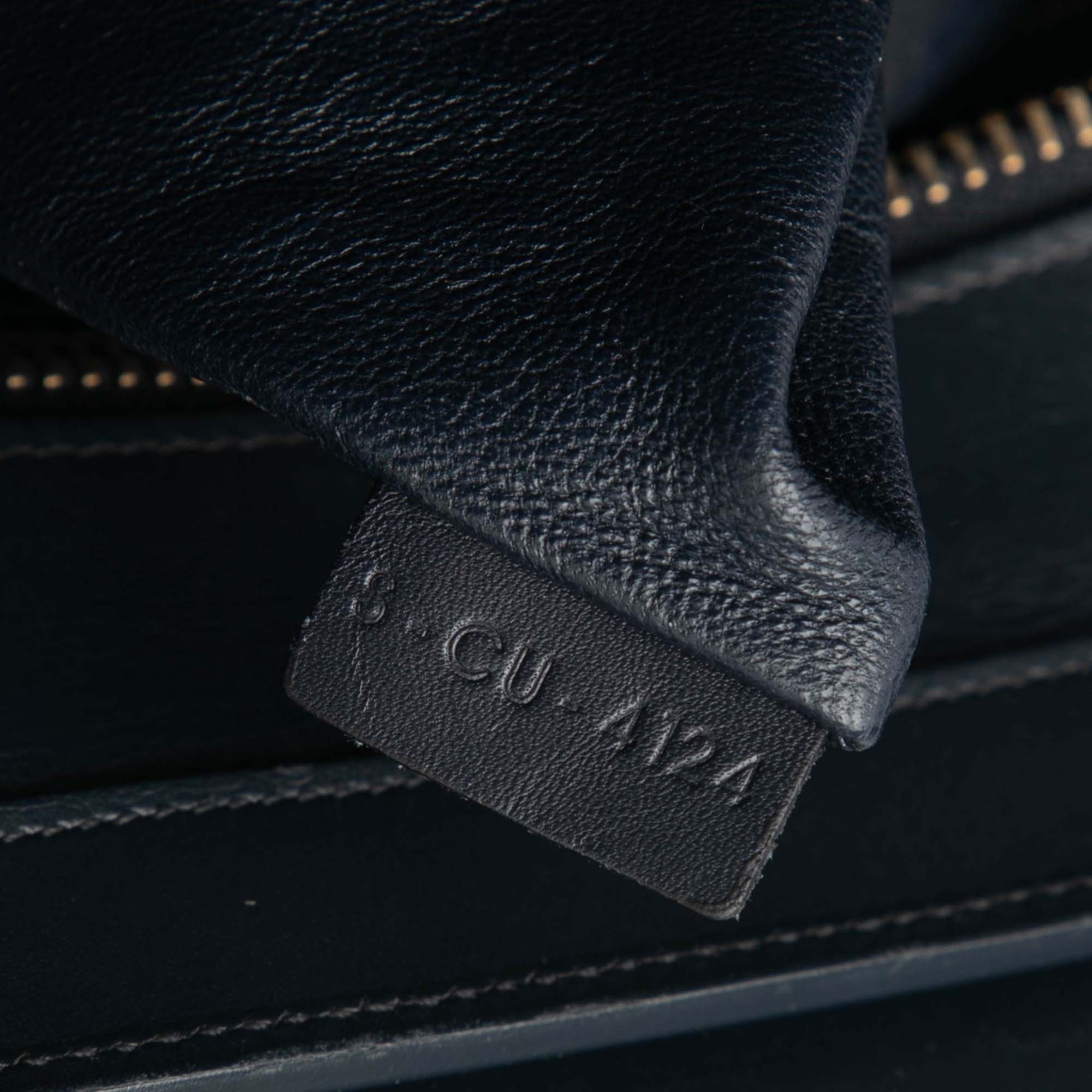 Celine Micro Tricolor Leather Luggage Tote Size ONE SIZE - 6 Thumbnail