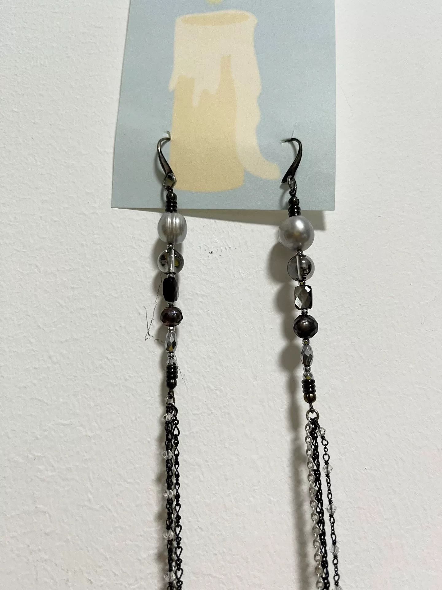 Gunda Gunda Pearl Tassel Earrings Size ONE SIZE - 2 Thumbnail