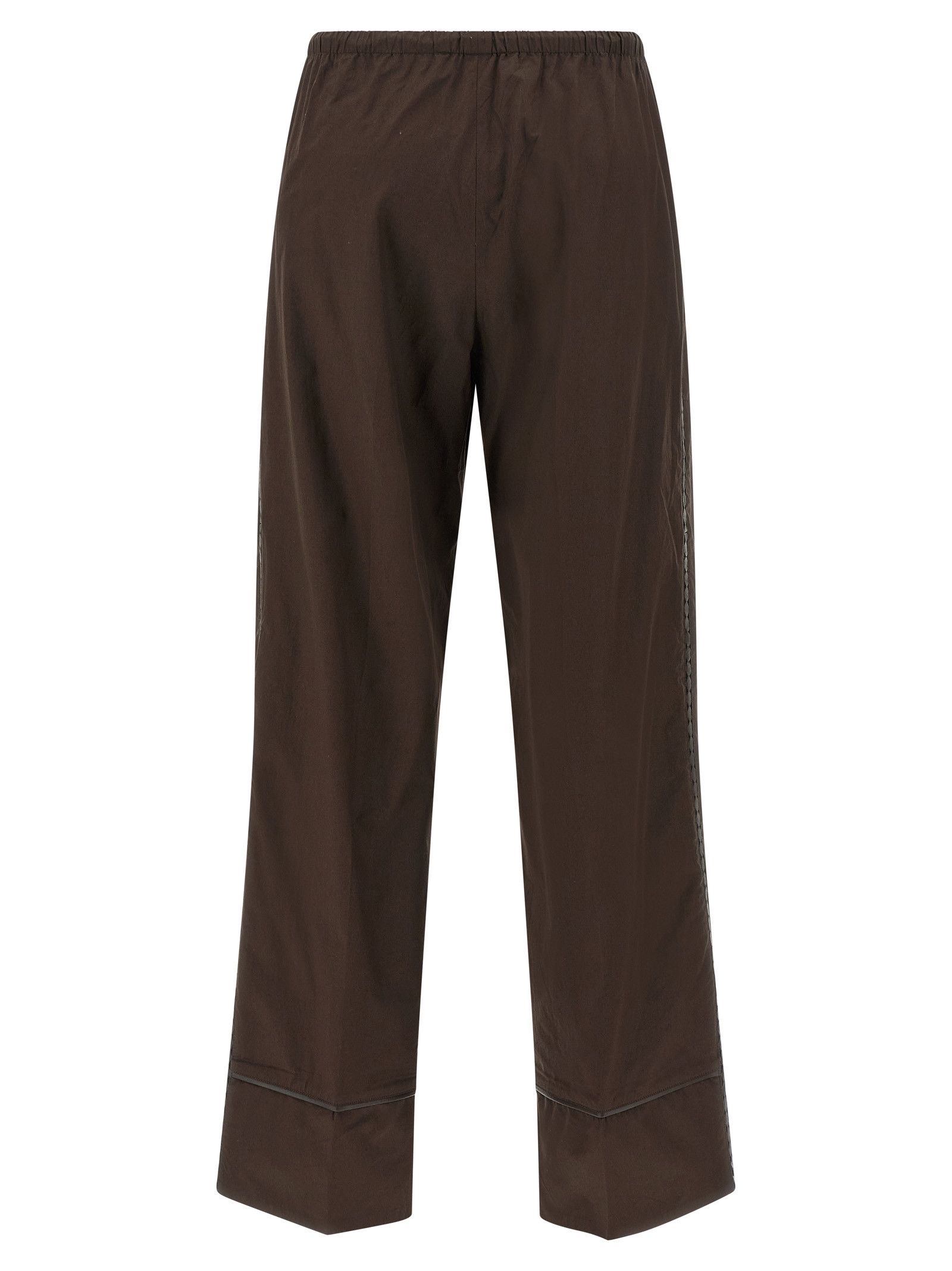 Yves Salomon Leather insert pants Size 28" / US 6 / IT 42 - 2 Thumbnail