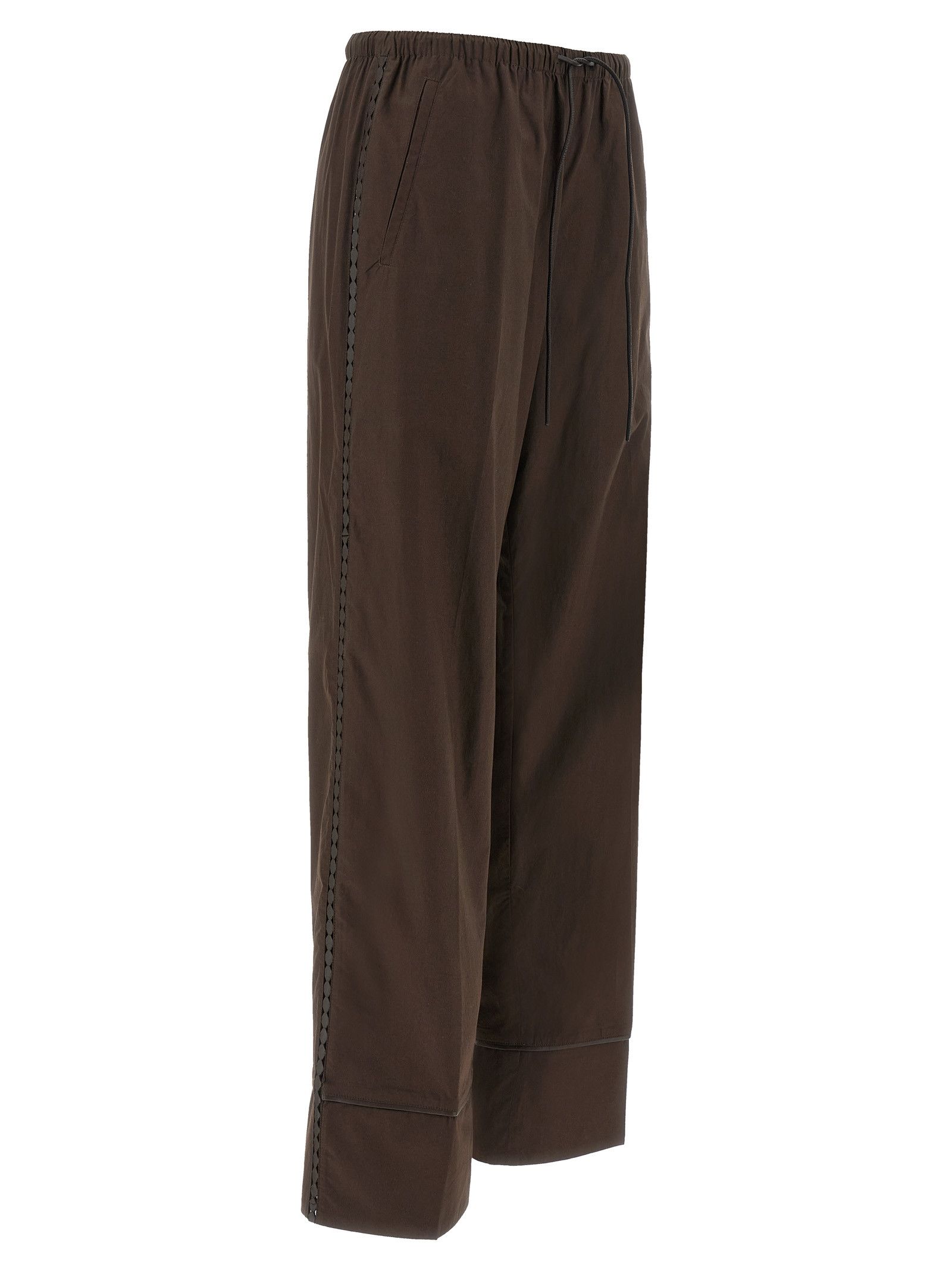 Yves Salomon Leather insert pants Size 28" / US 6 / IT 42 - 3 Thumbnail