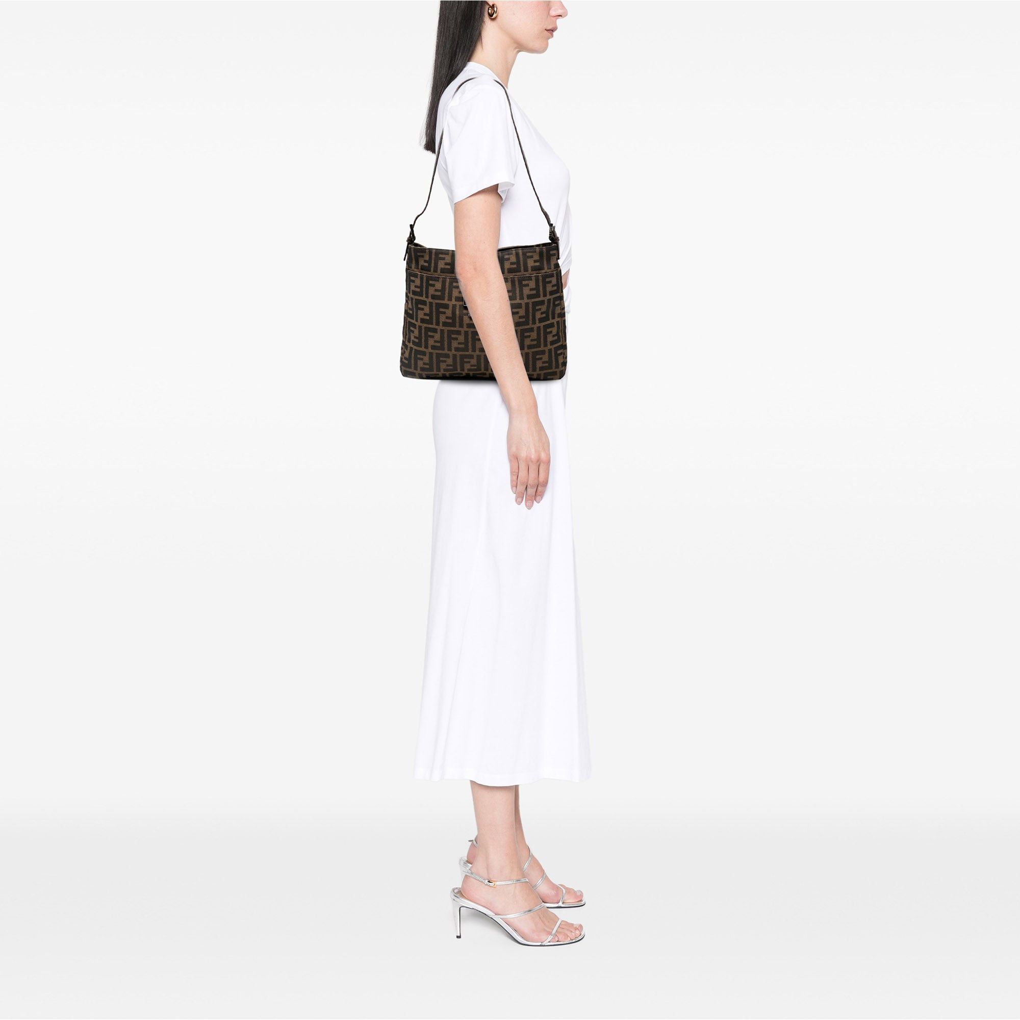 Fendi Zucca Canvas Shoulder Bag Size ONE SIZE - 7 Thumbnail