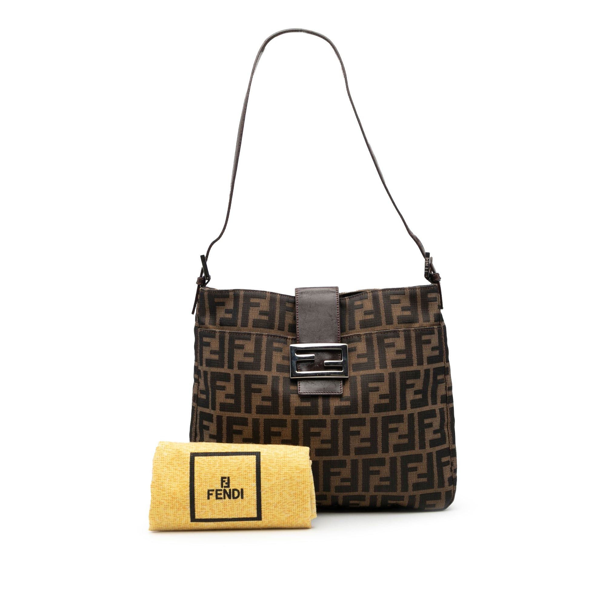 Fendi Zucca Canvas Shoulder Bag Size ONE SIZE - 8 Thumbnail