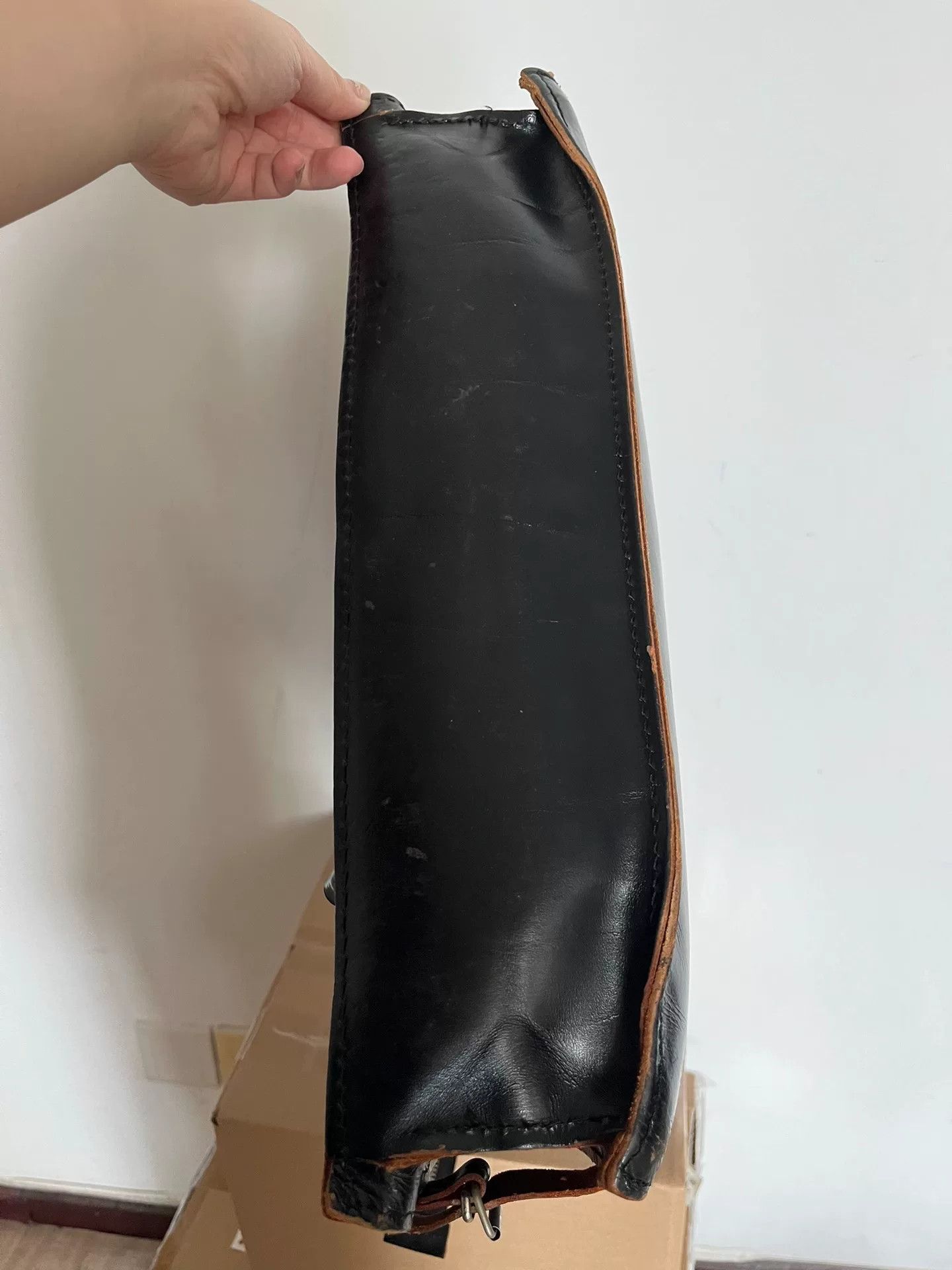 Lieve Van Gorp Lieve Van Gorp Square Leather Handbag Size ONE SIZE - 5 Thumbnail