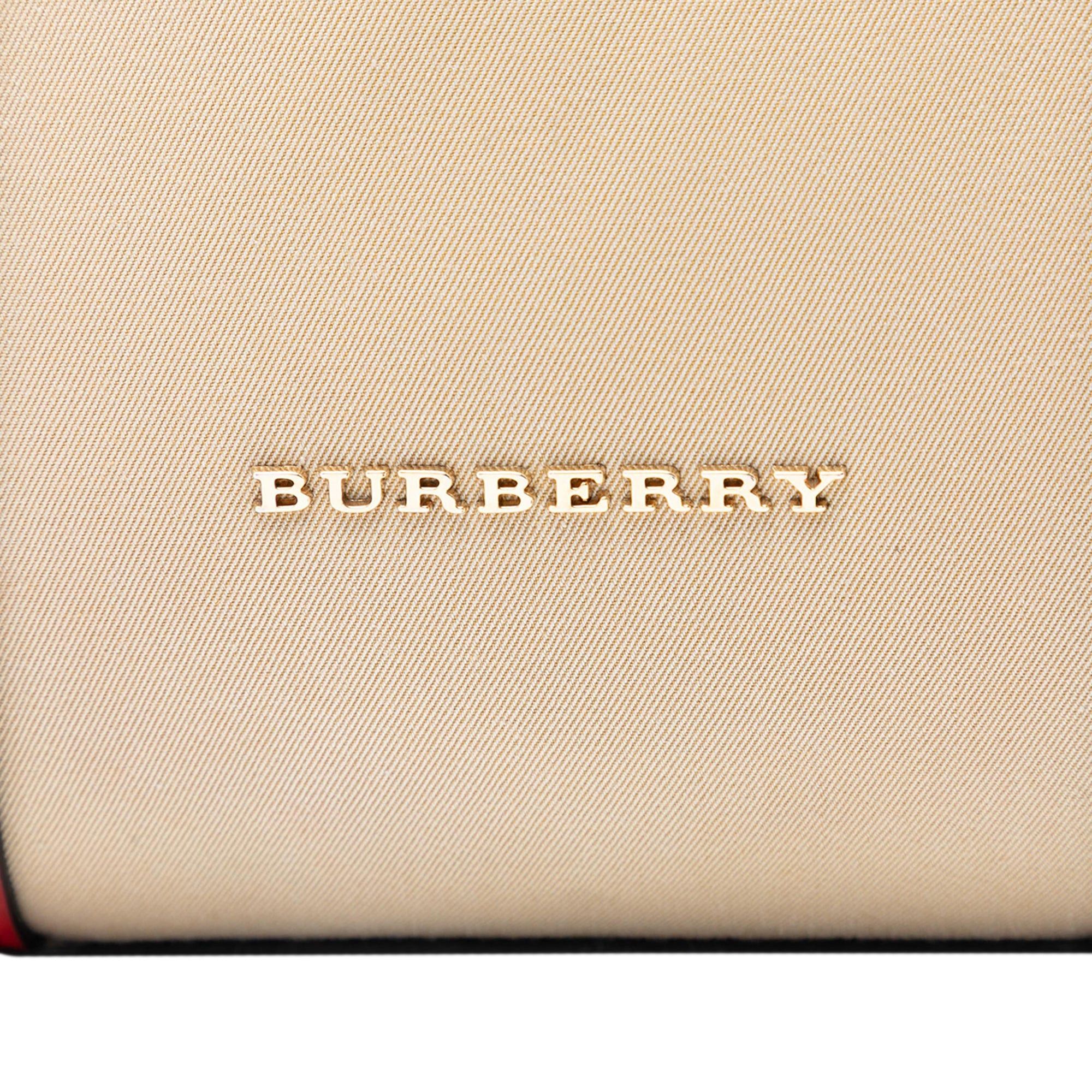 Burberry Small Canvas Alchester Bowling Bag Size ONE SIZE - 5 Thumbnail