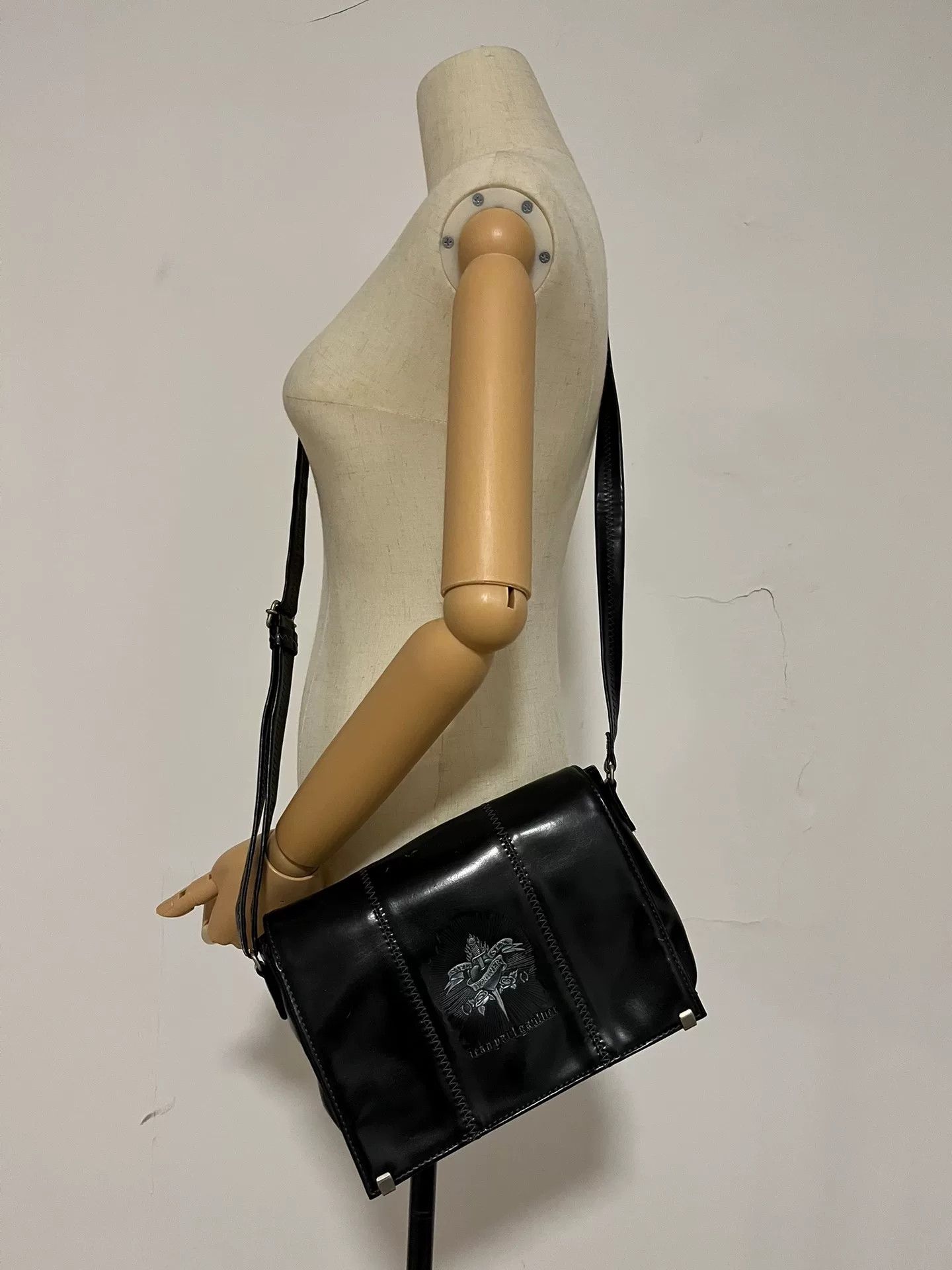Jean Paul Gaultier Jean Paul Gaultier Envelope Crossbody Bag Size ONE SIZE - 7 Thumbnail