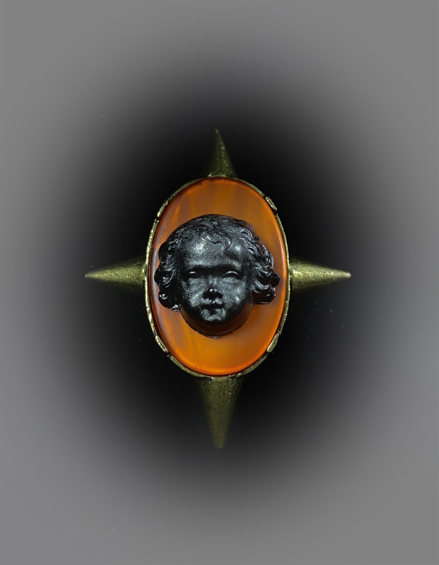 Jean Paul Gaultier Jean Paul Gaultier Portrait Brooch Size ONE SIZE - 2 Thumbnail