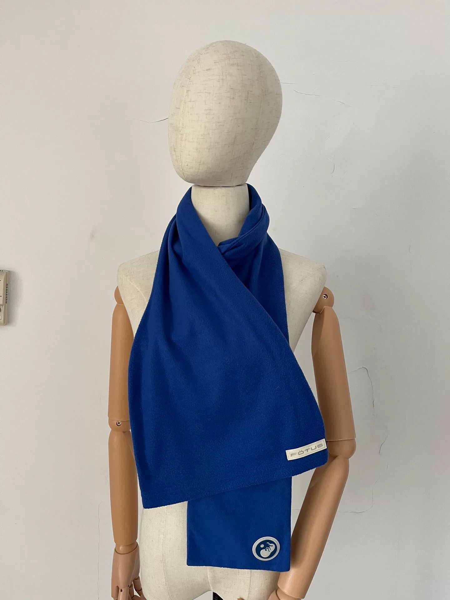Fotus Fotus Blue Scarf Hat 2-in-1 Size ONE SIZE - 5 Thumbnail