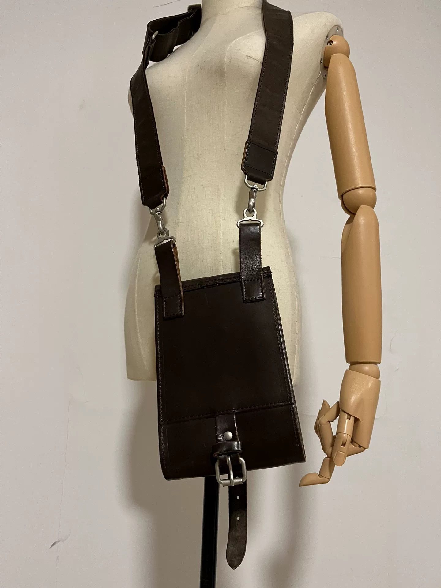 Yohji Yamamoto Yohji Yamamoto Accordion Crossbody Fanny Pack Size ONE SIZE - 7 Thumbnail