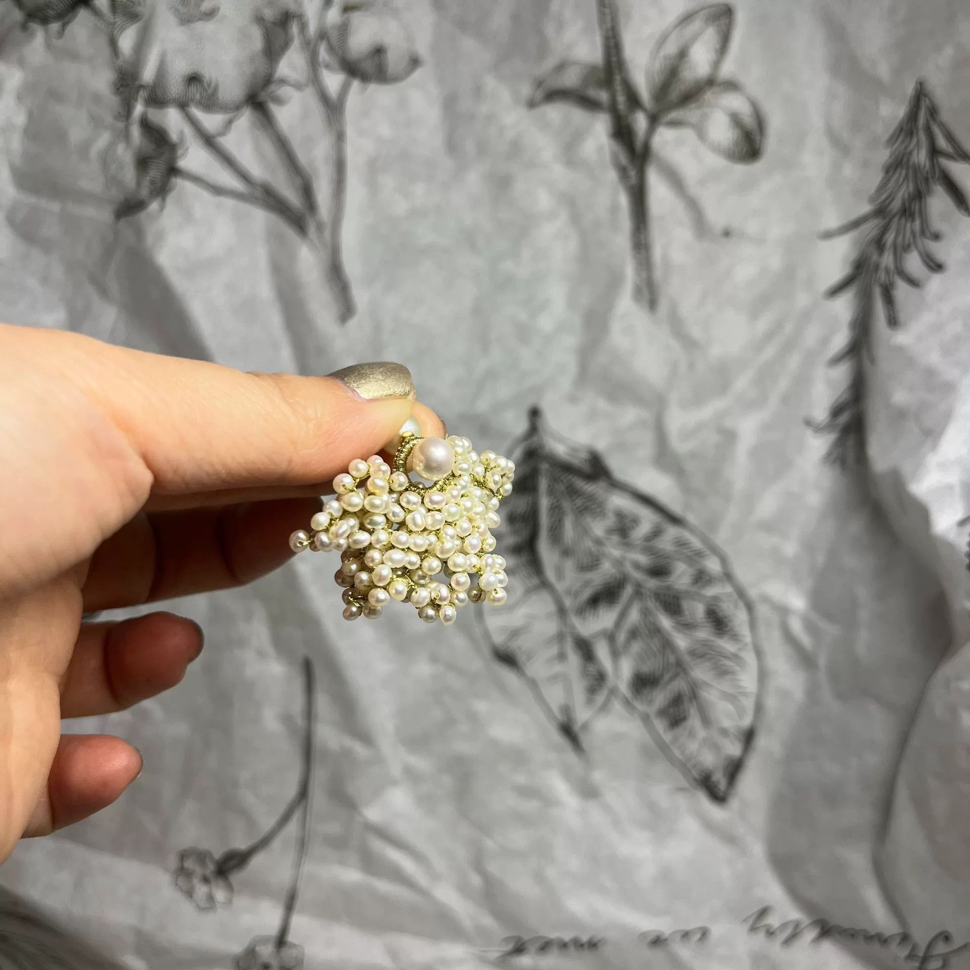 FUSAI Fua Accessory Pearl Earrings Size ONE SIZE - 4 Thumbnail