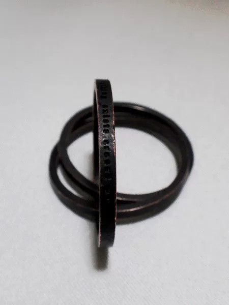 Julius Julius 2011AW Silver Ring Size ONE SIZE - 3 Thumbnail
