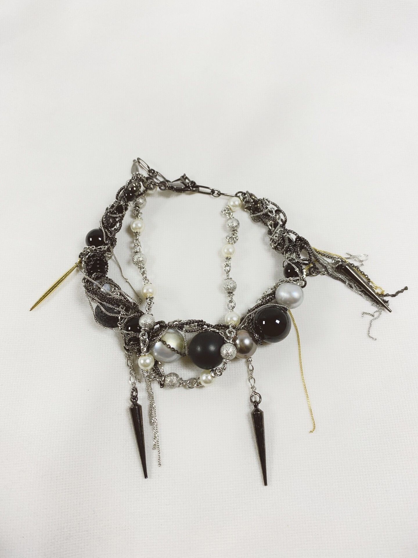 Gunda Gunda Beaded Tassel Adjustable Bracelet Size ONE SIZE - 3 Thumbnail