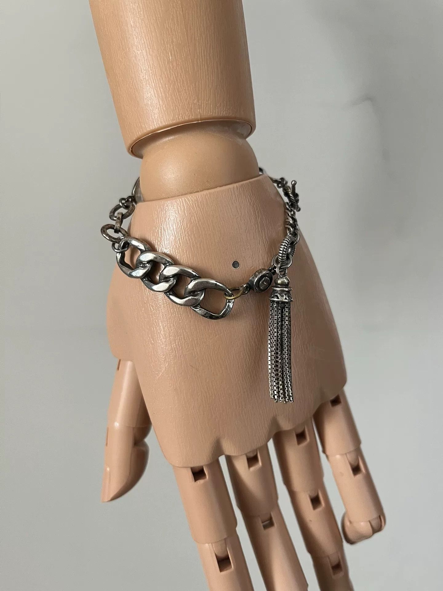 Gunda 925 Silver Tassel Bracelet Size ONE SIZE - 7 Thumbnail