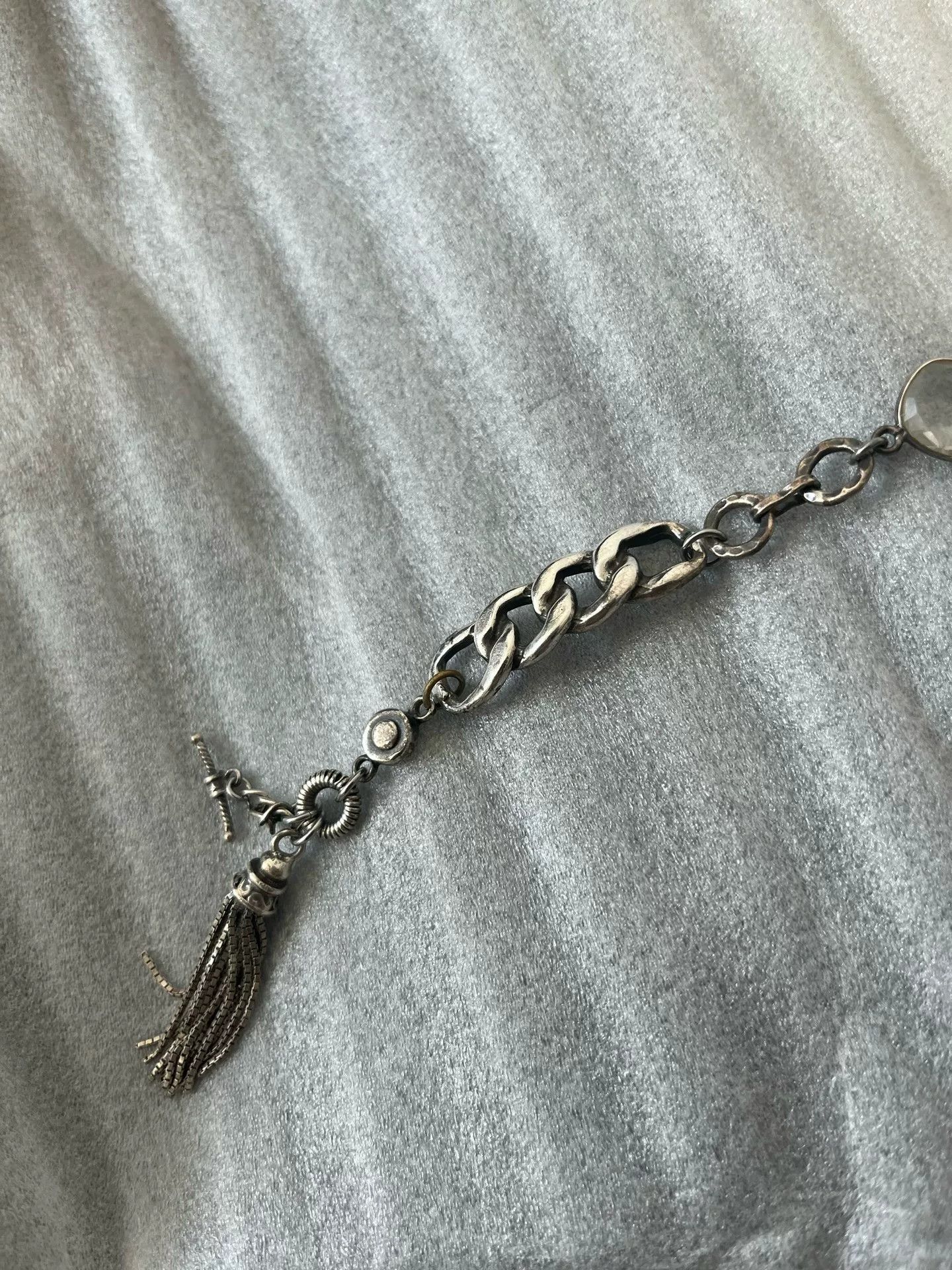 Gunda 925 Silver Tassel Bracelet Size ONE SIZE - 3 Thumbnail
