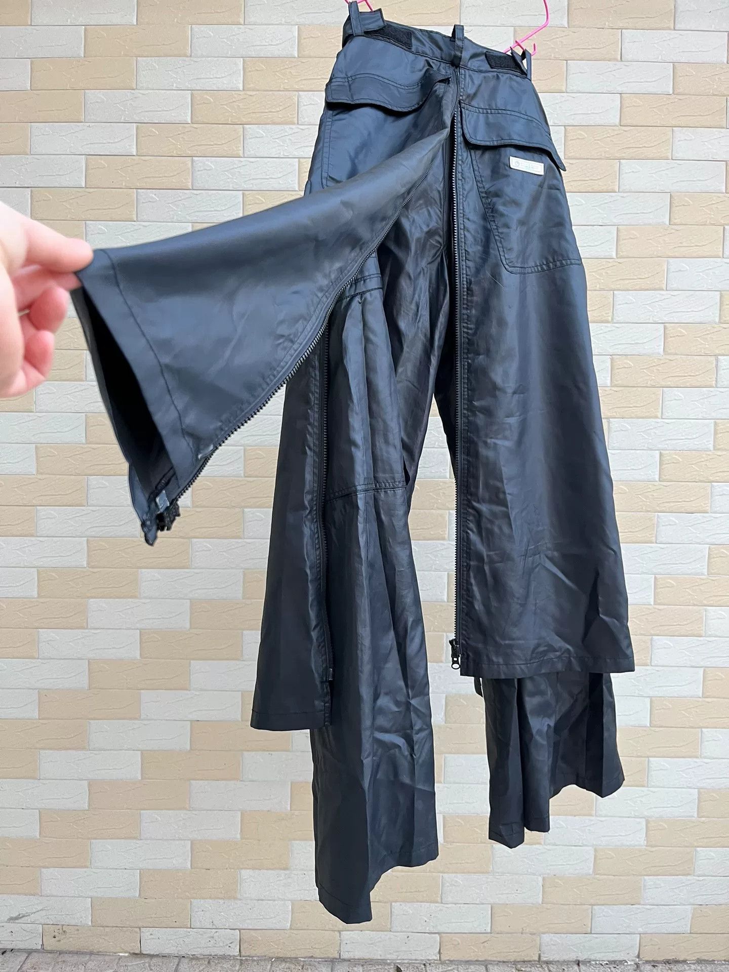 Fotus Fotus Layered Zip Skort Size 34" / US 12 / IT 48 - 3 Thumbnail