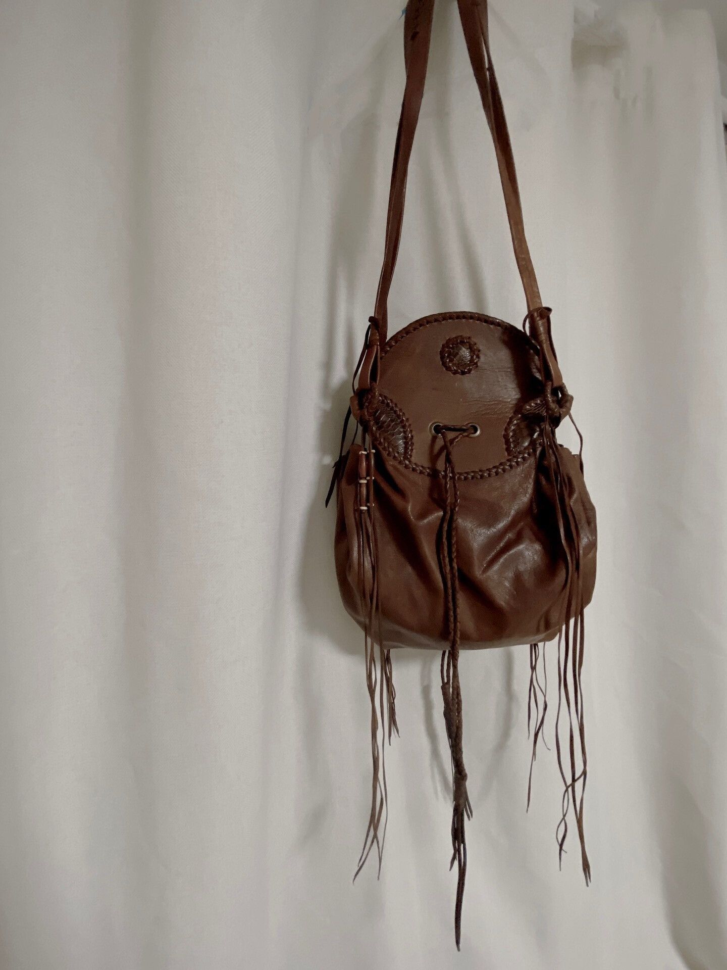 Share Spirit Homme Share Spirit Fringe Crossbody Bag Size ONE SIZE - 4 Thumbnail