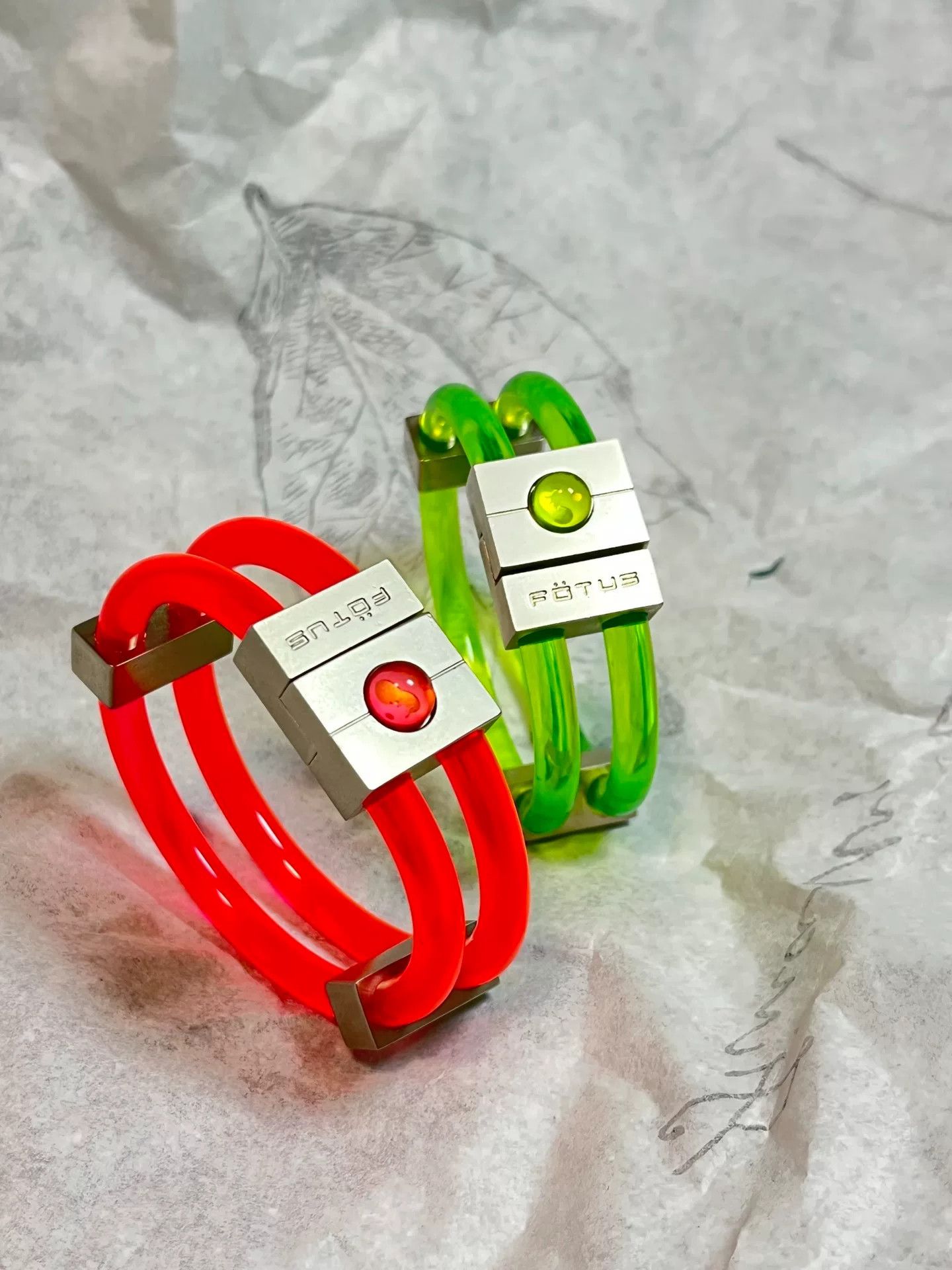 Fotus Fotus Fluorescent Green Bracelet Size ONE SIZE - 7 Thumbnail