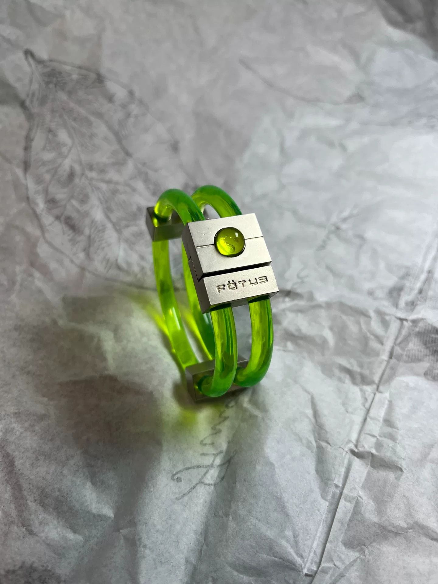 Fotus Fotus Fluorescent Green Bracelet Size ONE SIZE - 2 Thumbnail