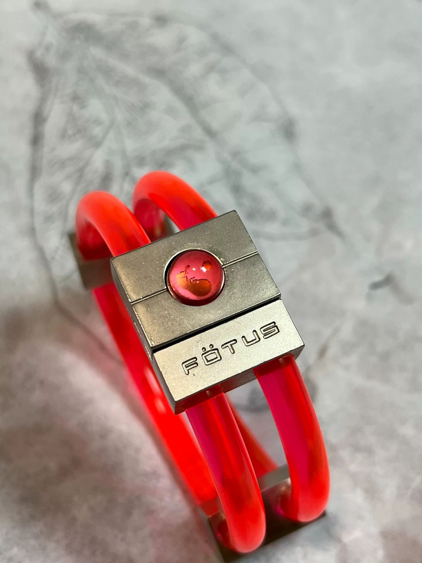 Fotus Fotus Fluorescent Pink Magnetic Bracelet Size ONE SIZE - 3 Thumbnail