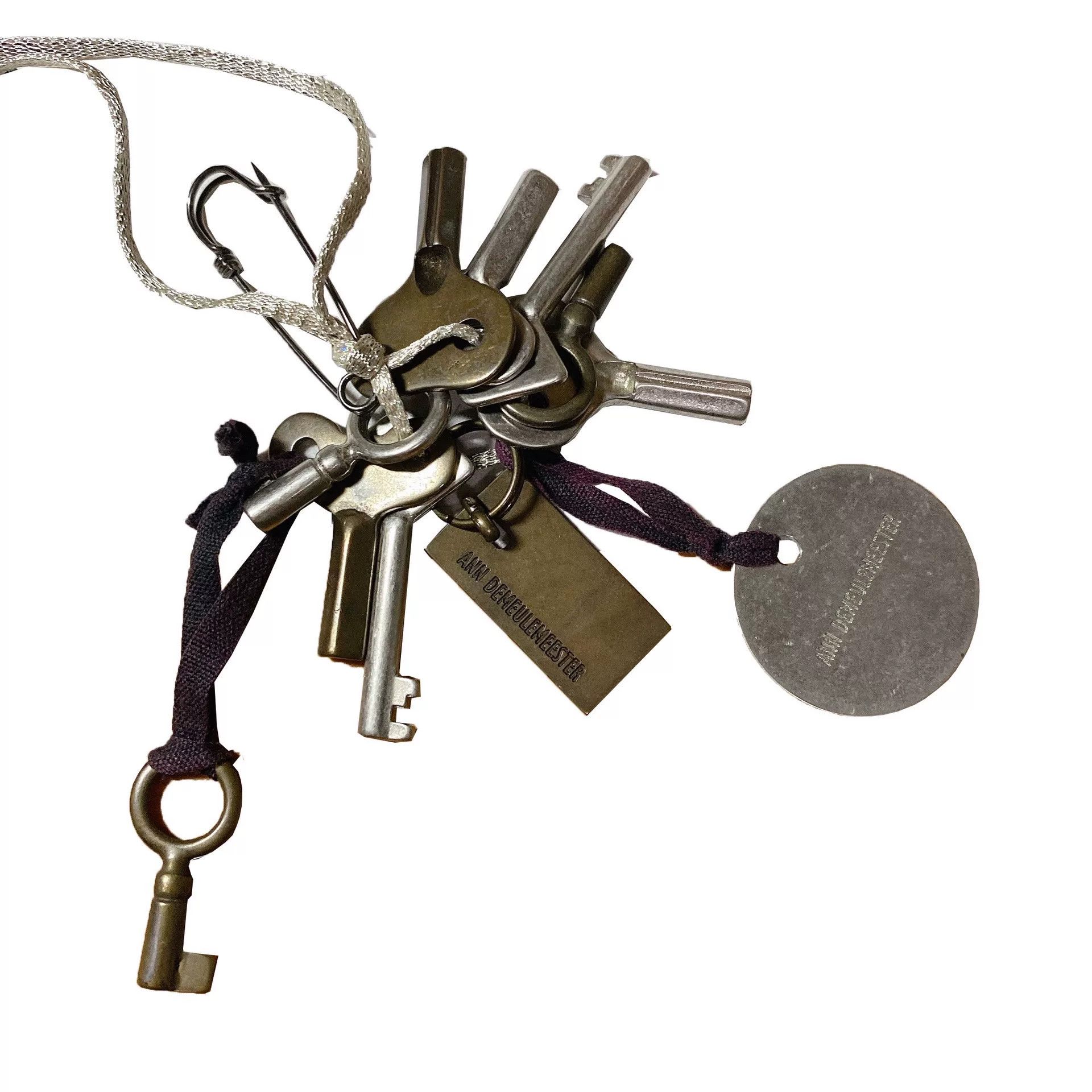 Ann Demeulemeester Ann Demeulemeester 2006 Brooch Necklace Size ONE SIZE - 3 Thumbnail