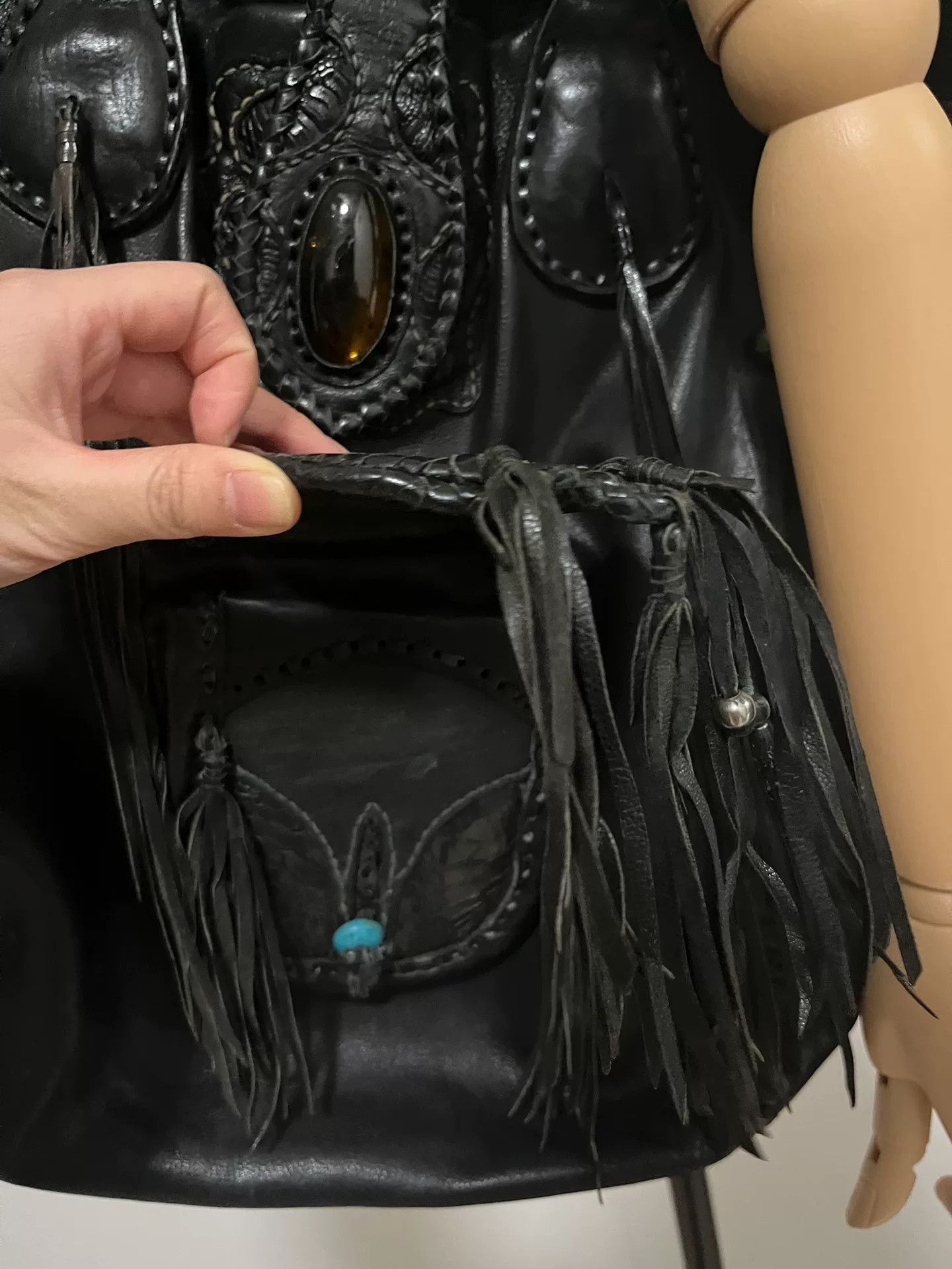 Share Spirit Homme Share Spirit Ethnic Tassel Amber Tote Size ONE SIZE - 4 Thumbnail