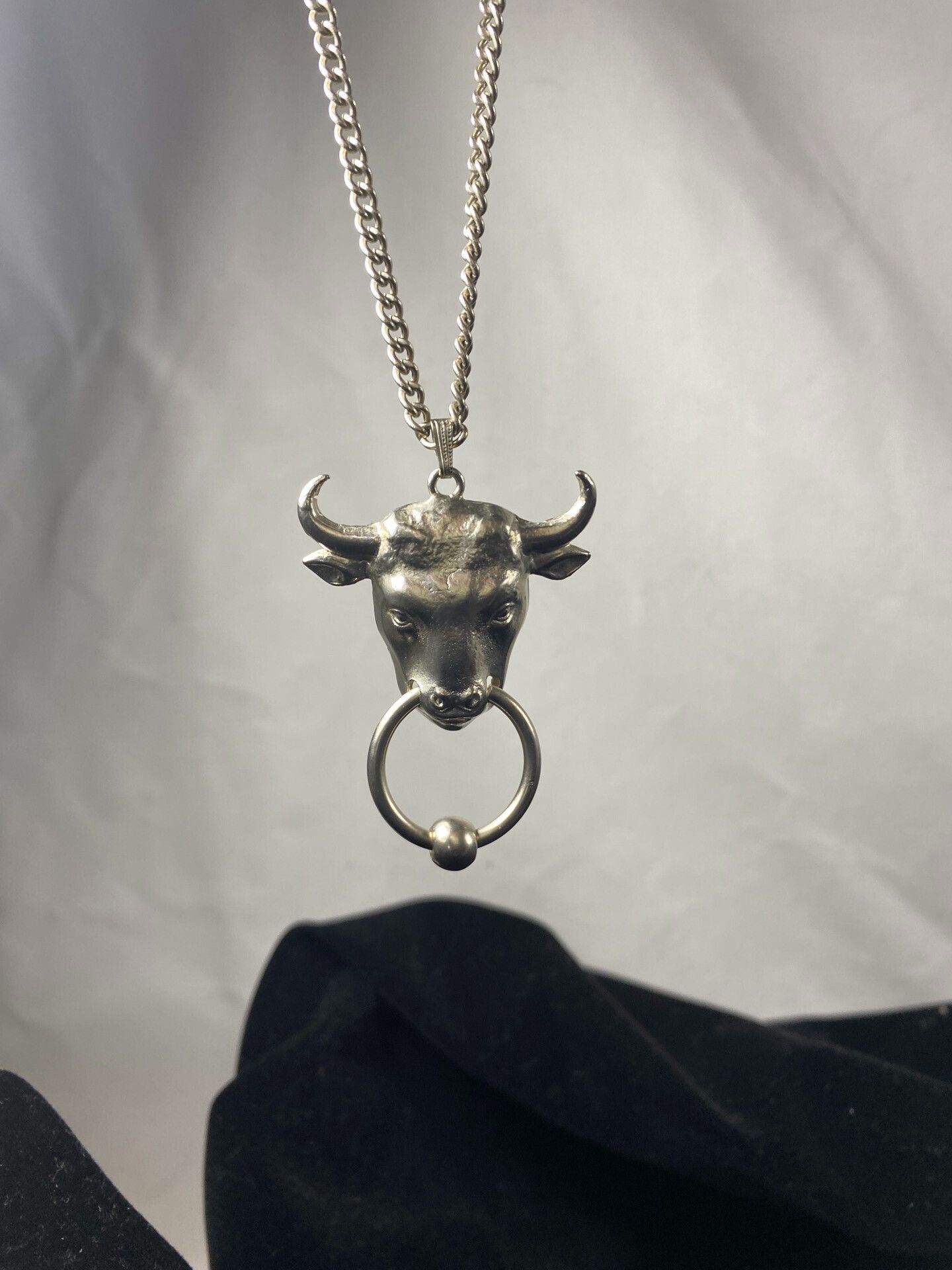 Jean Paul Gaultier Jean Paul Gaultier Bull Head Necklace Size ONE SIZE - 5 Thumbnail