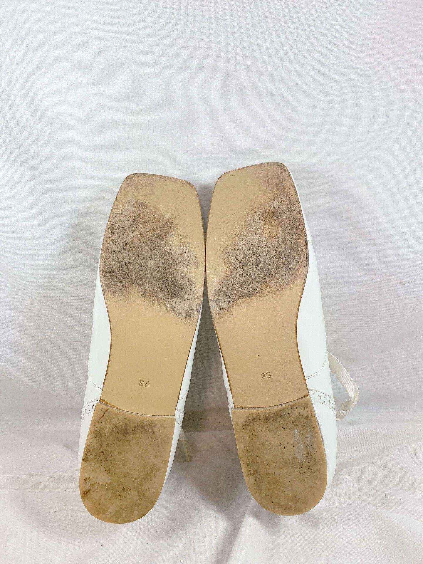 Comme des Garcons Tricot Comme des Garçons White Lace-Up Shoes Size US 6 / IT 36 - 5 Thumbnail