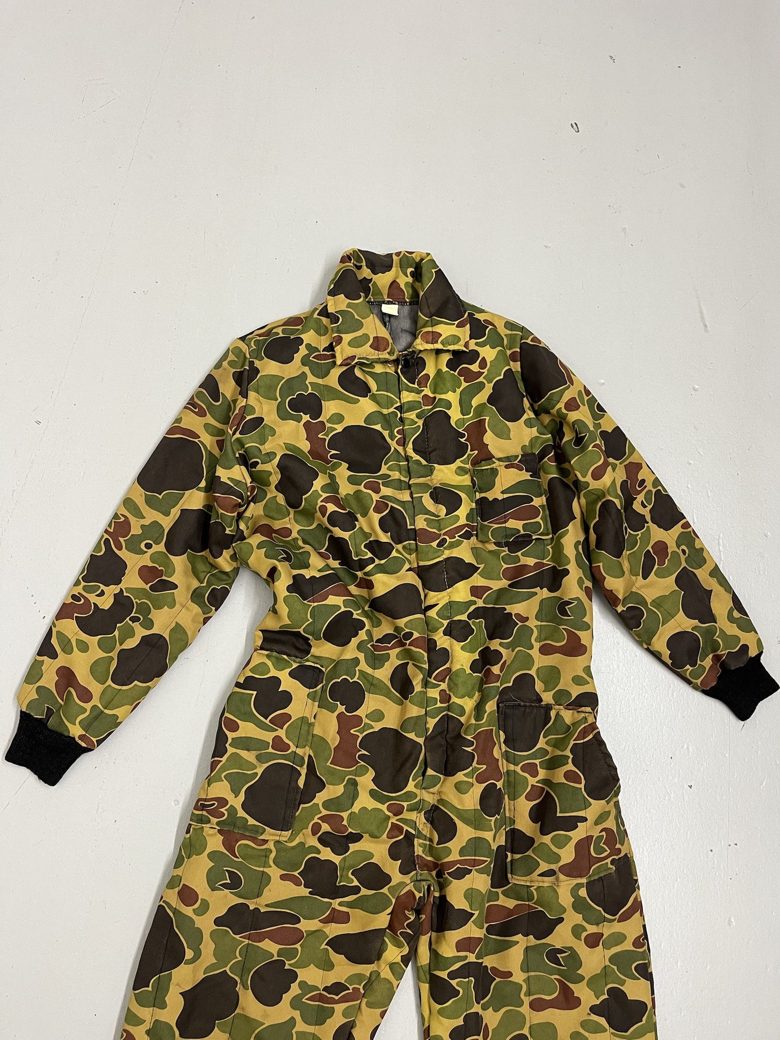 Vintage Vintage Camo Padded Coverall Size L Size US 40 / EU 56 - 2 Thumbnail
