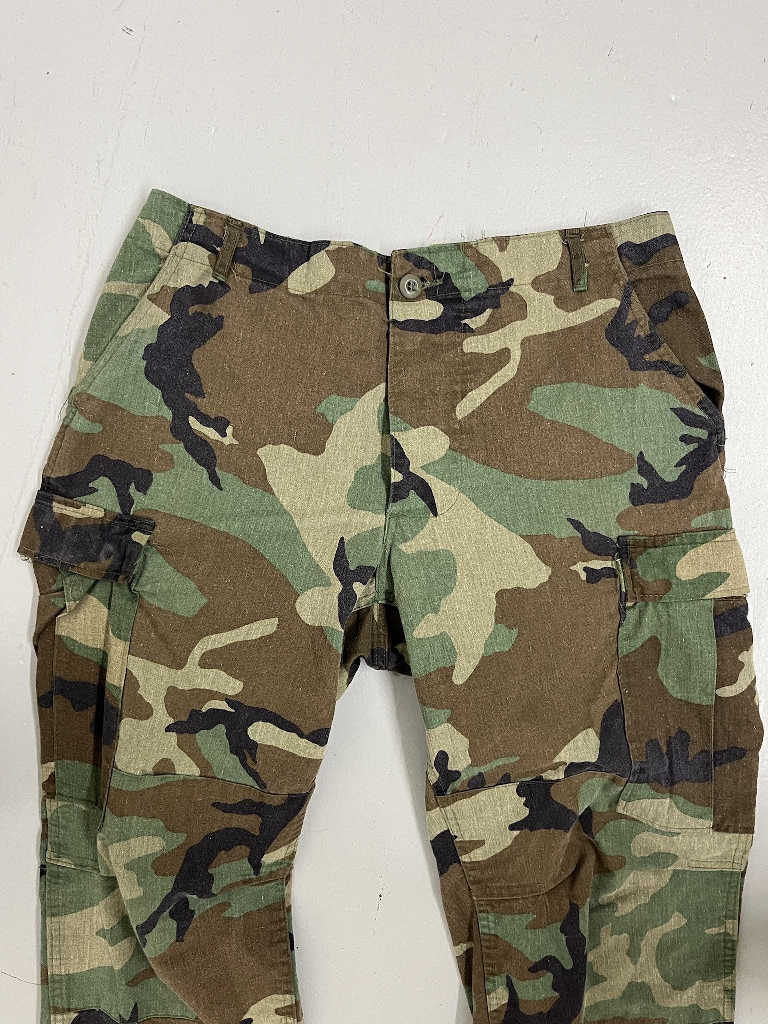 Vintage Vintage Military Camo BDU Woodland Camo Army Cargo Pants Size 35 Size US 35 - 2 Thumbnail