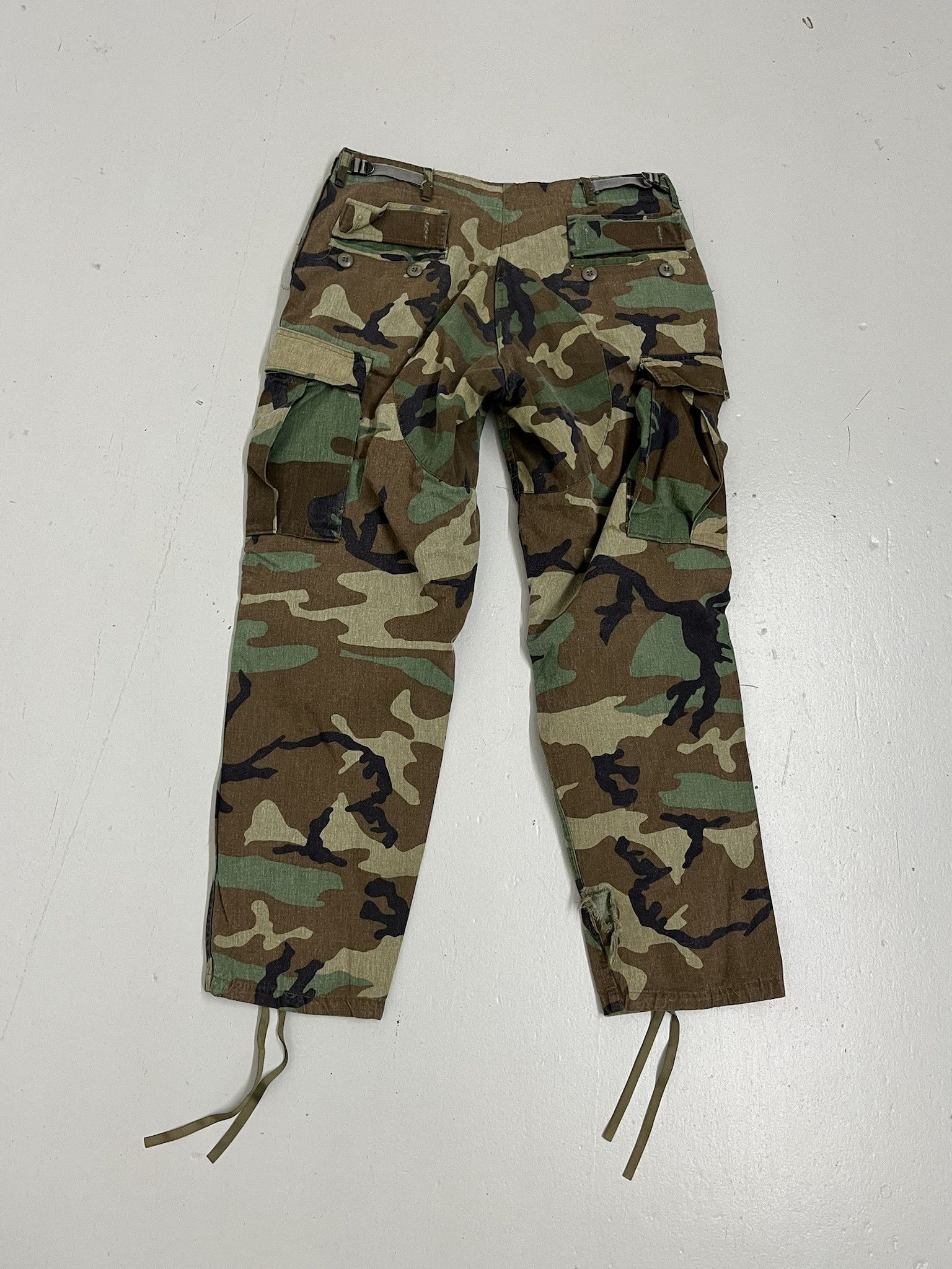 Vintage Vintage Military Camo BDU Woodland Camo Army Cargo Pants Size 35 Size US 35 - 4 Thumbnail