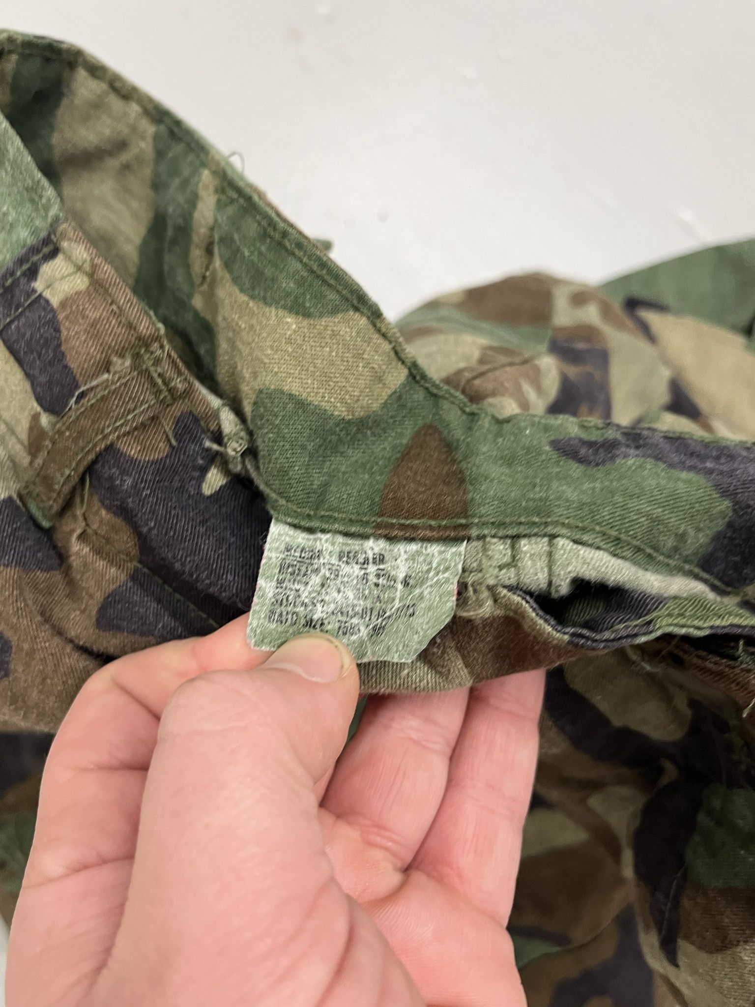 Vintage Vintage Military Camo BDU Woodland Camo Army Cargo Pants Size 35 Size US 35 - 3 Thumbnail