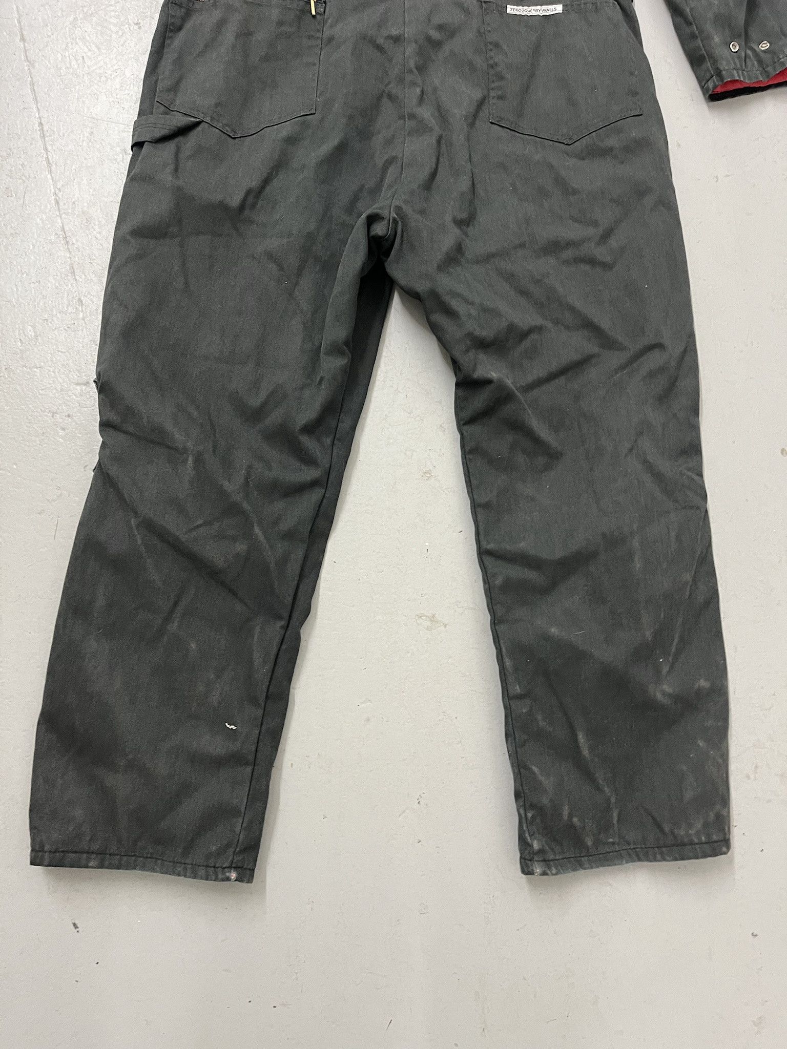 Carhartt Vintage 1990s Walls Quilted Black Coverall Snow Suit Size XL Size US XL / EU 56 / 4 - 8 Thumbnail