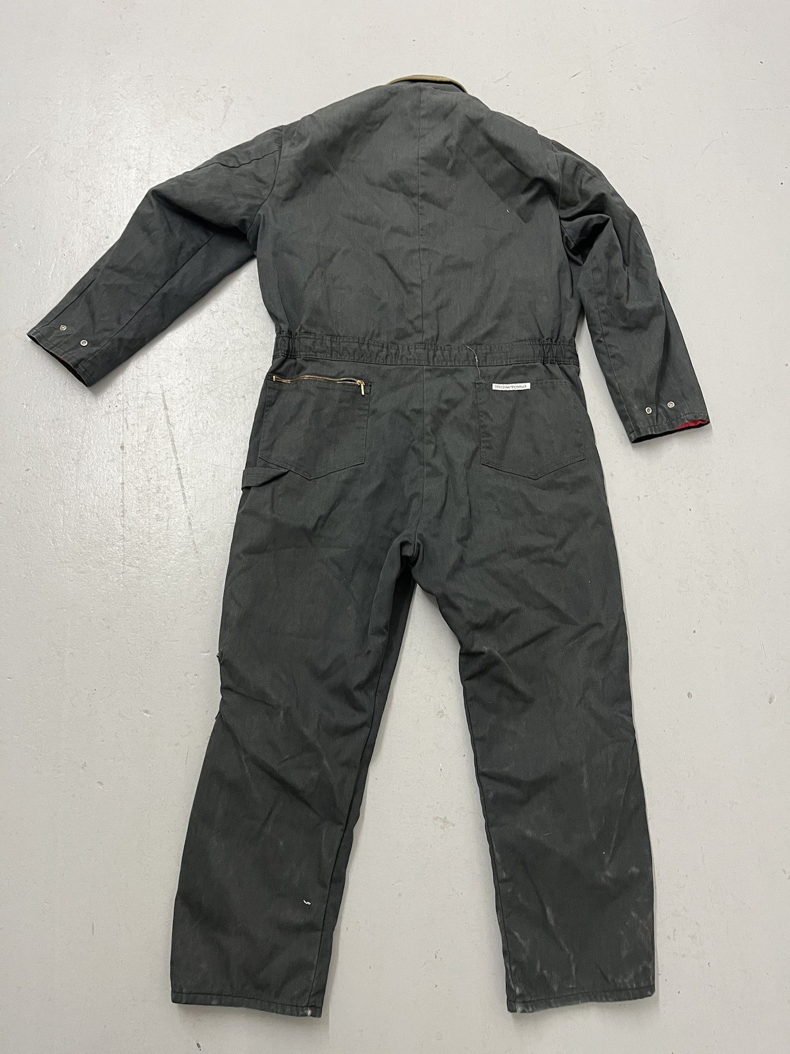 Carhartt Vintage 1990s Walls Quilted Black Coverall Snow Suit Size XL Size US XL / EU 56 / 4 - 6 Thumbnail