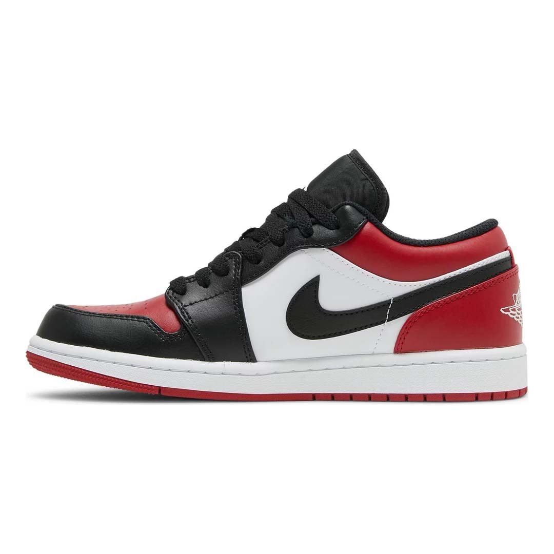 Jordan Brand Air Jordan 1 Low 'Bred Toe' Size US 12 / EU 45 - 3 Thumbnail