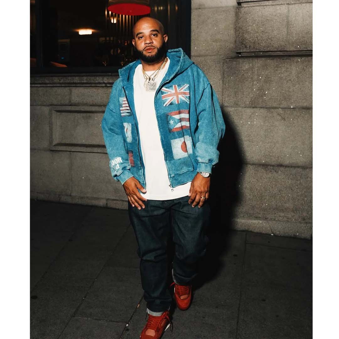 Other Floor 914 Flag Zip Up Hoodie Blue Size US S / EU 44-46 / 1 - 2 Thumbnail