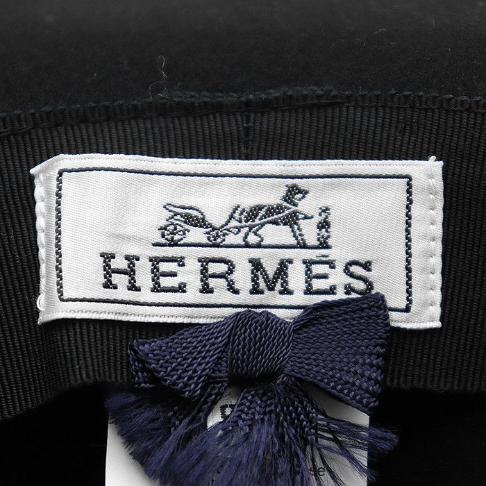 Hermes Hermes Hermès Rabbit Felt Hat Fur Hats DUTY FREE for USA Size ONE SIZE - 8 Thumbnail