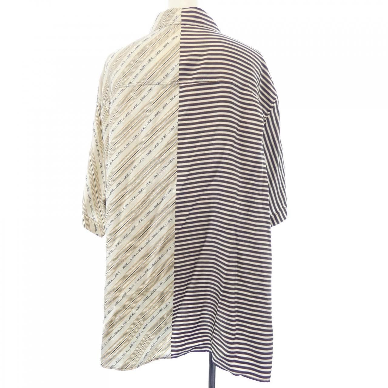 Loewe Loewe Loewe S/S Shirt Silk Shirt Textile Dress Shirt H616Y05X53 DUTY FREE for USA Size ONE SIZE - 2 Thumbnail