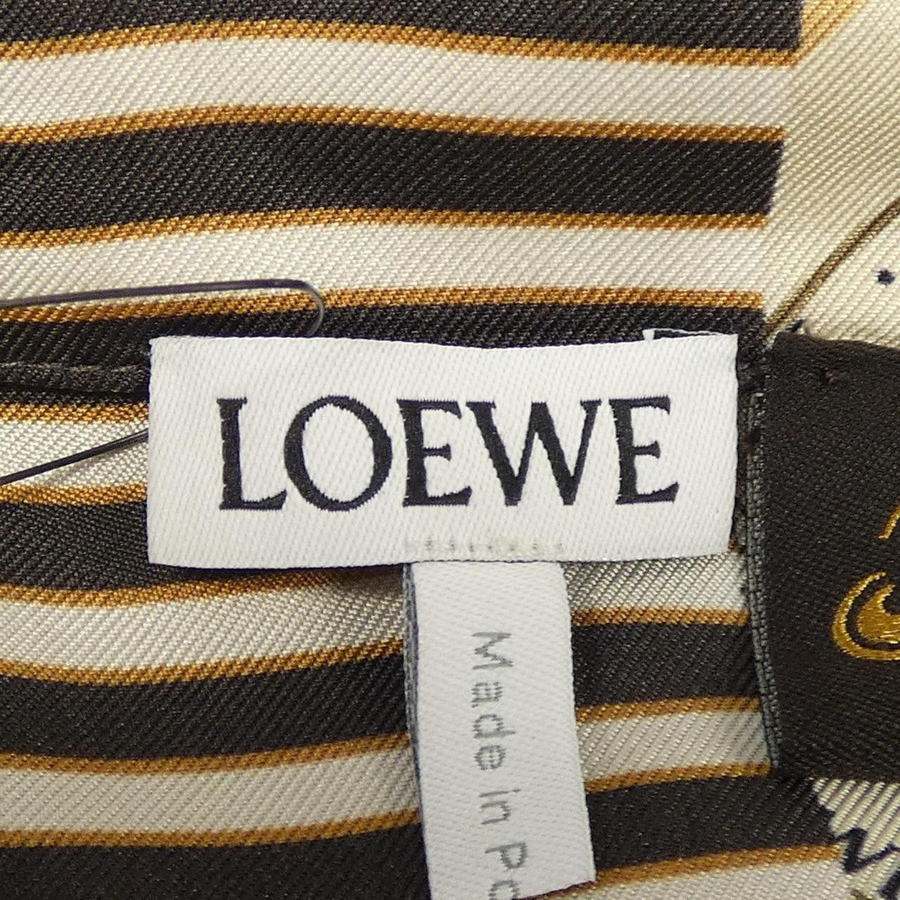 Loewe Loewe Loewe S/S Shirt Silk Shirt Textile Dress Shirt H616Y05X53 DUTY FREE for USA Size ONE SIZE - 4 Thumbnail