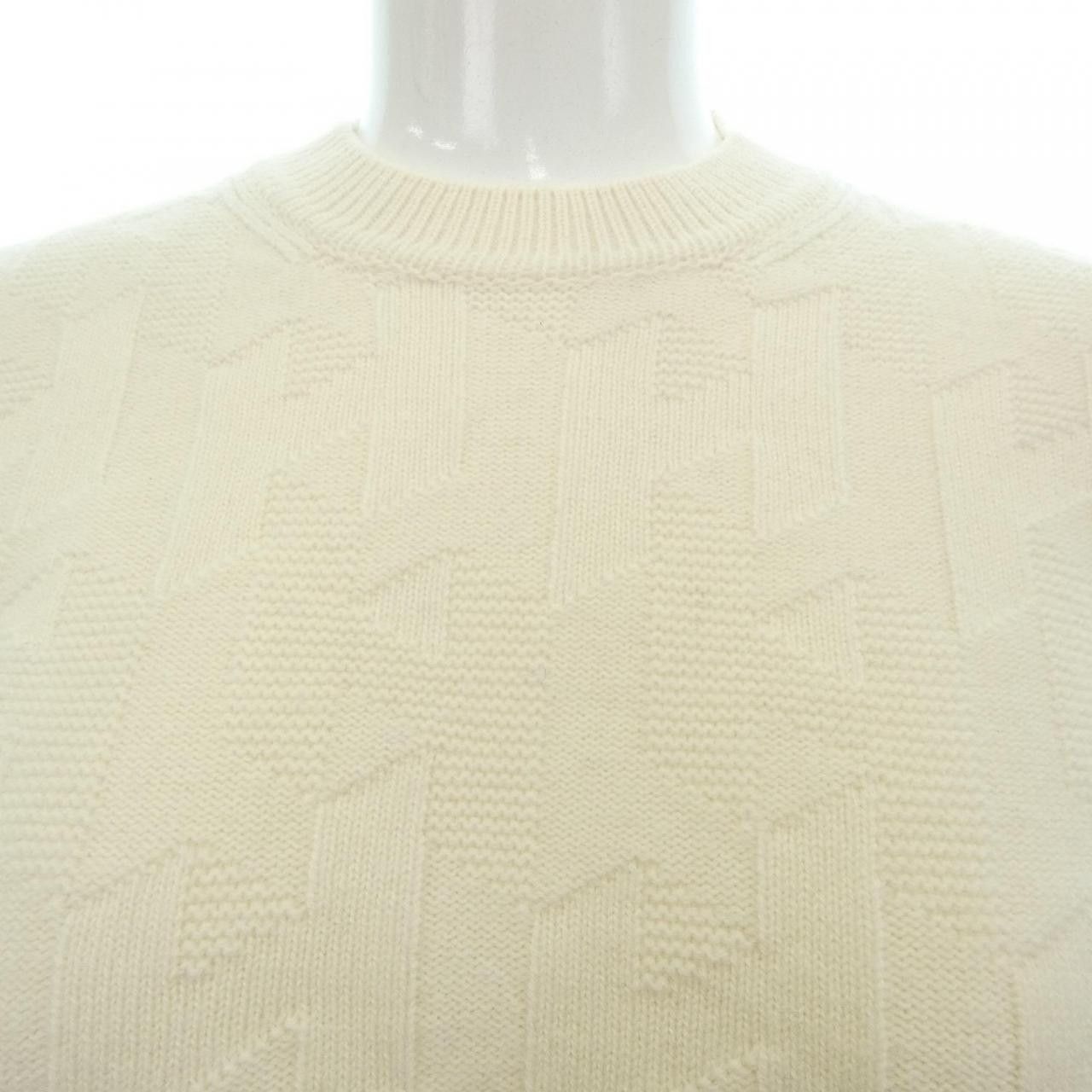 Hermes Hermes Hermès Knit Wool Knitwear Textile Tops DUTY FREE for USA Size ONE SIZE - 5 Thumbnail