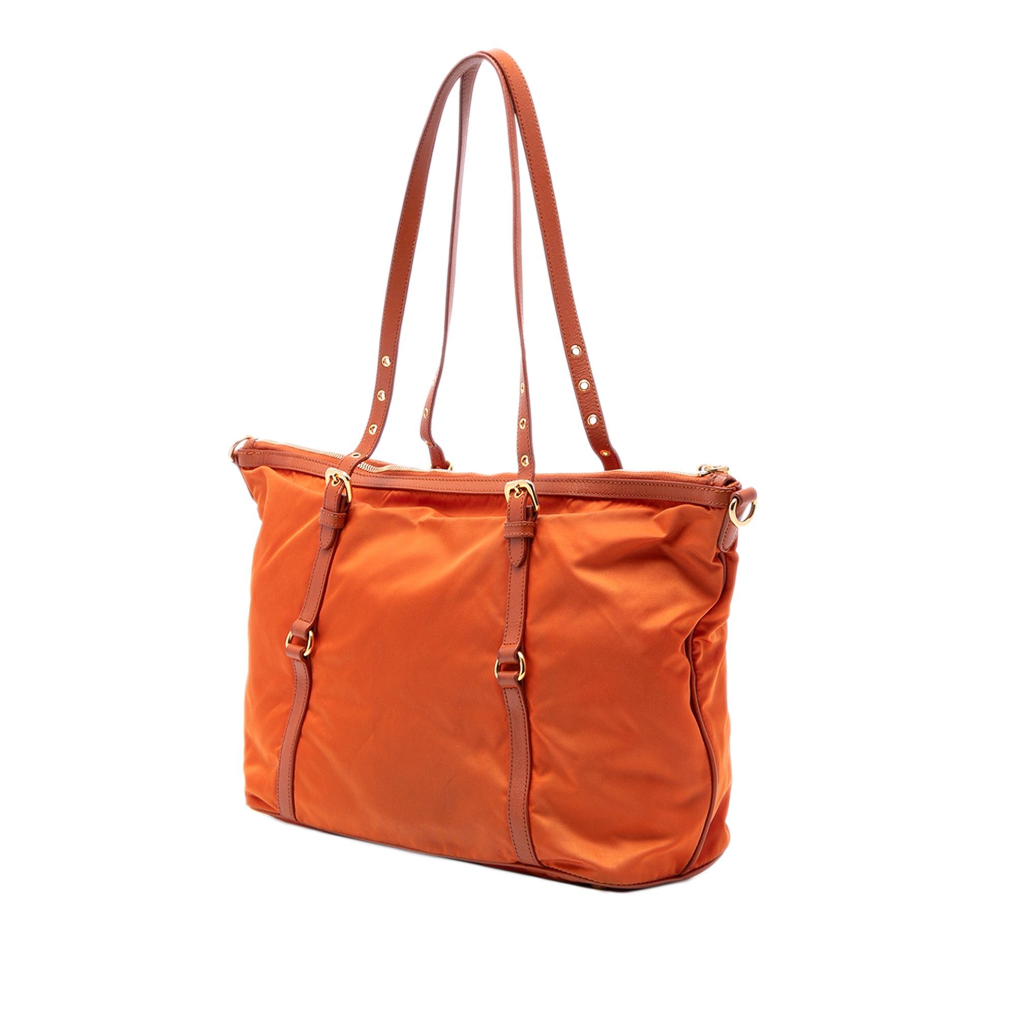 Prada Saffiano Trimmed Tessuto Satchel Size ONE SIZE - 2 Thumbnail