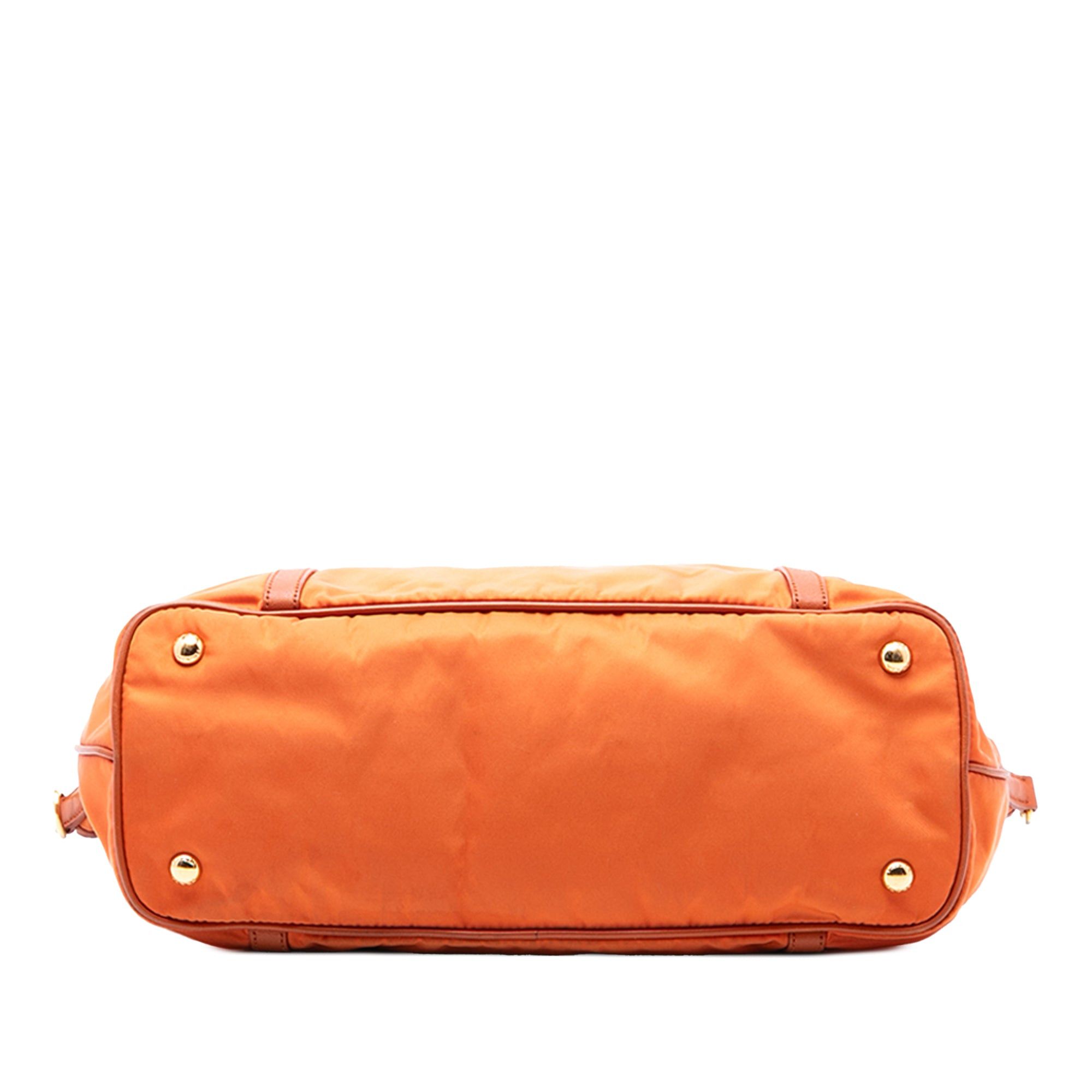 Prada Saffiano Trimmed Tessuto Satchel Size ONE SIZE - 3 Thumbnail