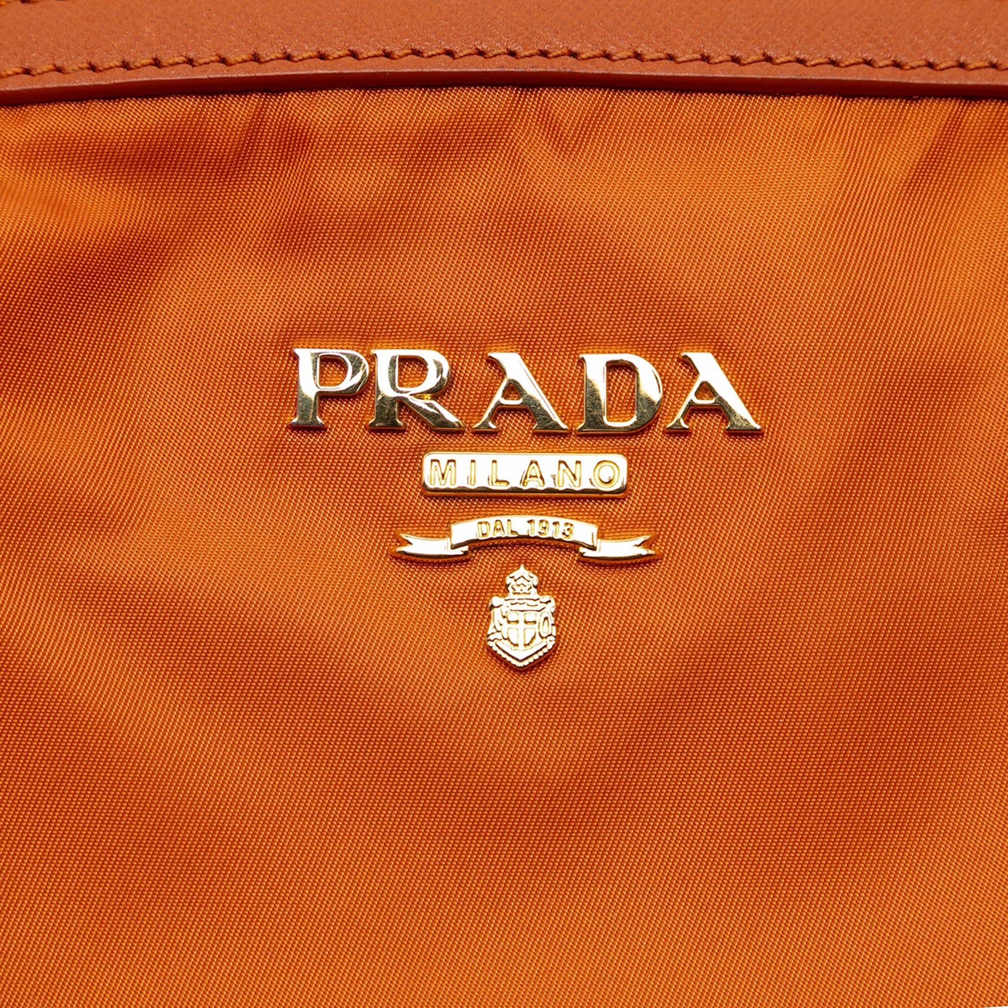 Prada Saffiano Trimmed Tessuto Satchel Size ONE SIZE - 5 Thumbnail
