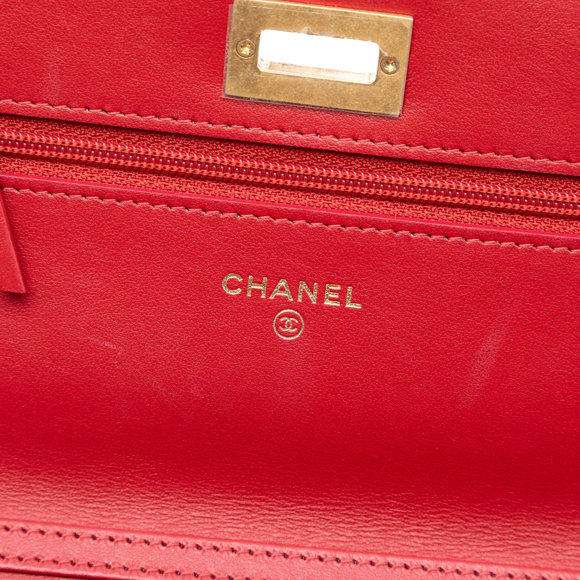 Chanel Quilted Tweed Reissue 2.55 Wallet On Chain Size ONE SIZE - 5 Thumbnail