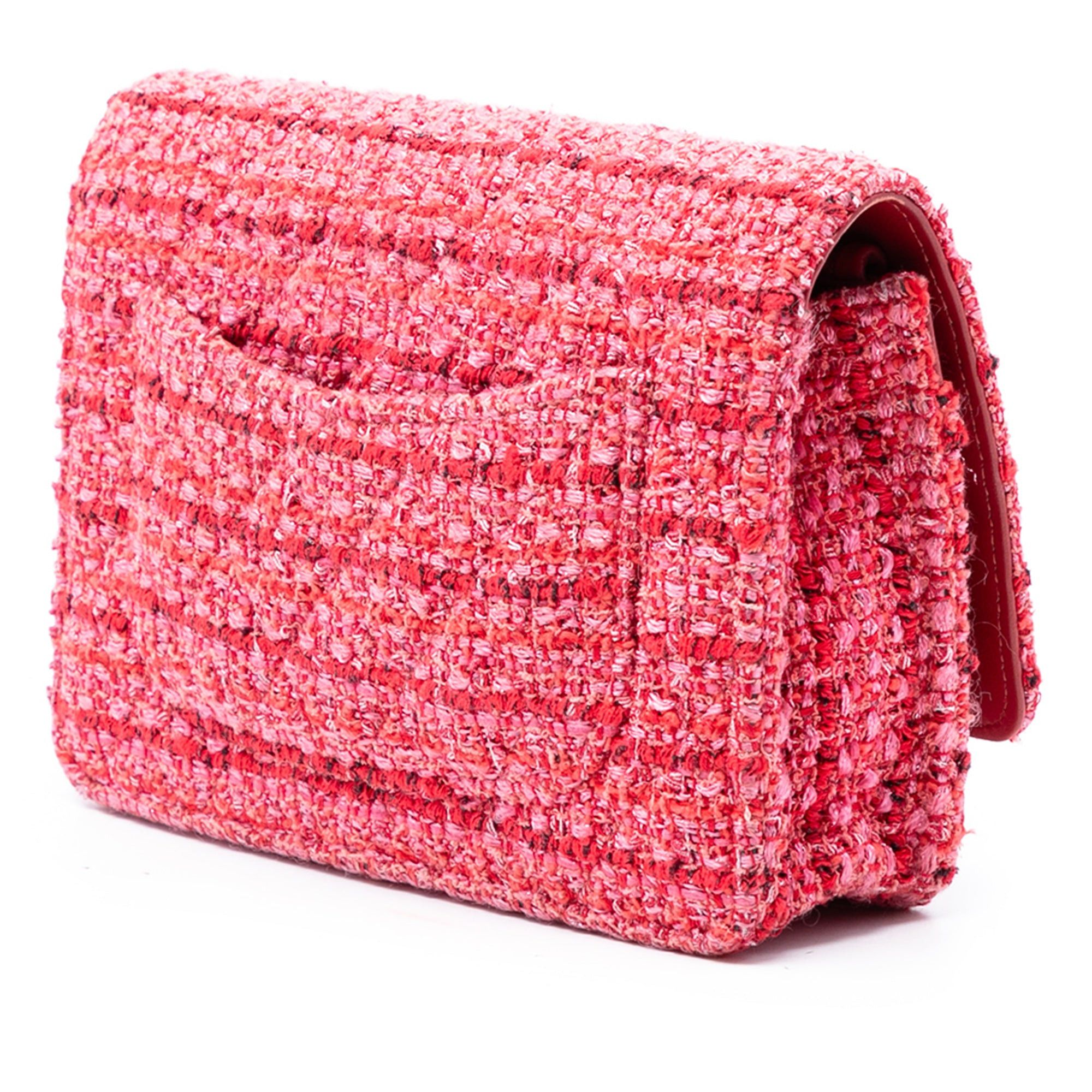 Chanel Quilted Tweed Reissue 2.55 Wallet On Chain Size ONE SIZE - 2 Thumbnail