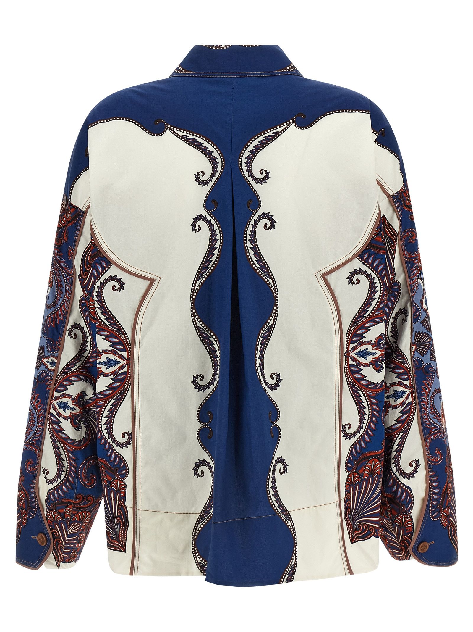 Farm Rio 'Arabesque scarf Sand' shirt Size XS / US 0-2 / IT 36-38 - 2 Thumbnail