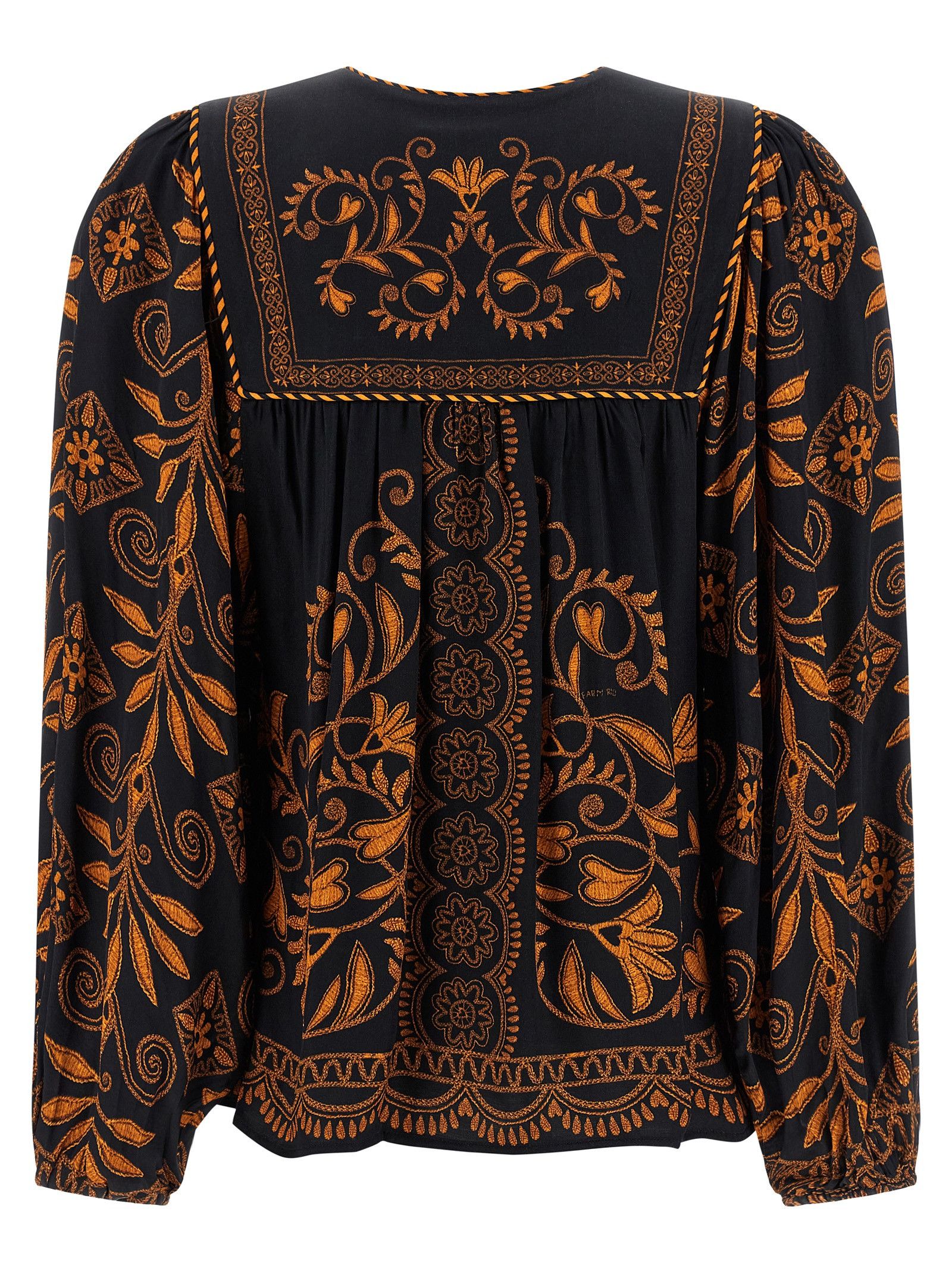 Farm Rio 'Cornely Ainika' blouse Size XS / US 0-2 / IT 36-38 - 2 Thumbnail